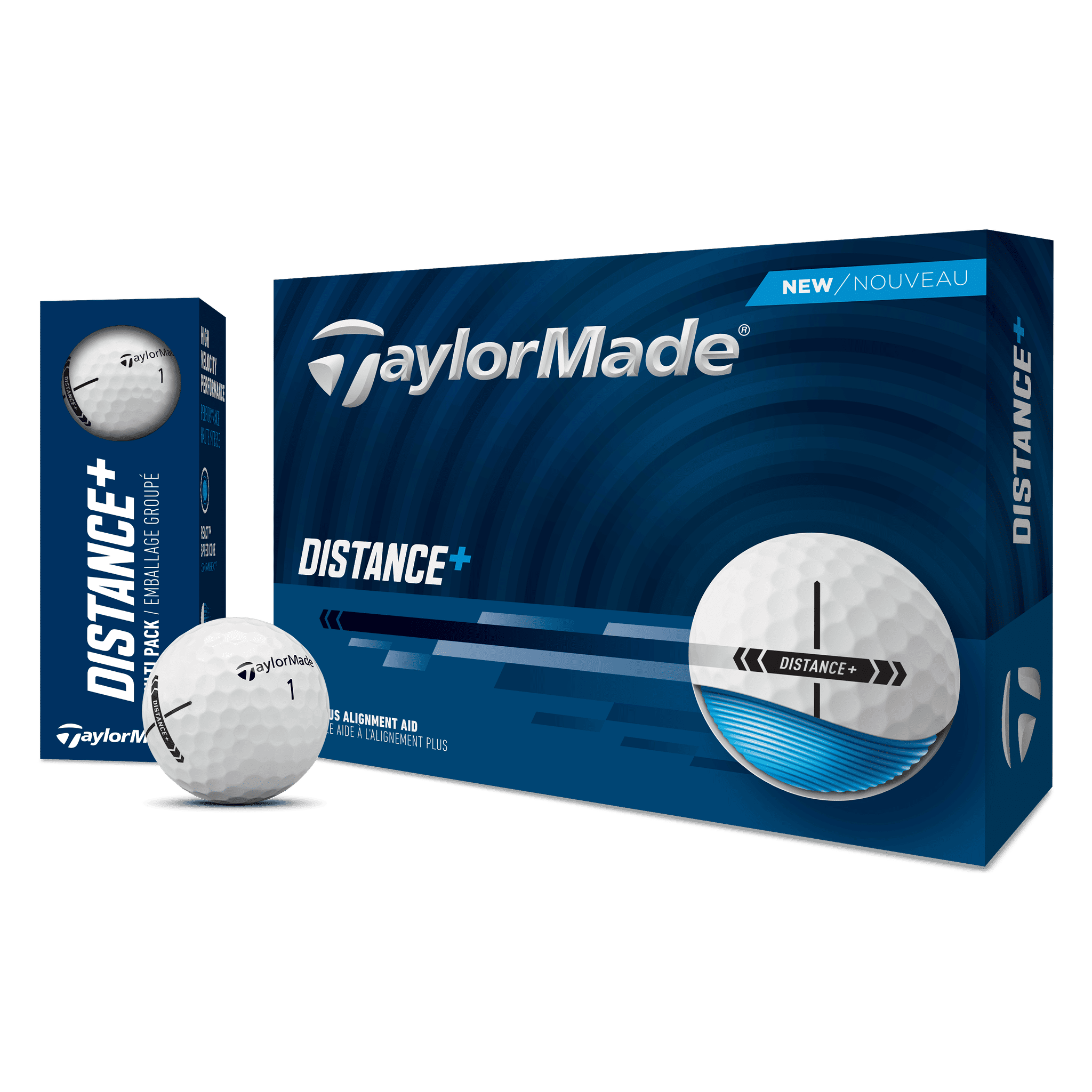 TaylorMade Distance+ Golfbälle Herren