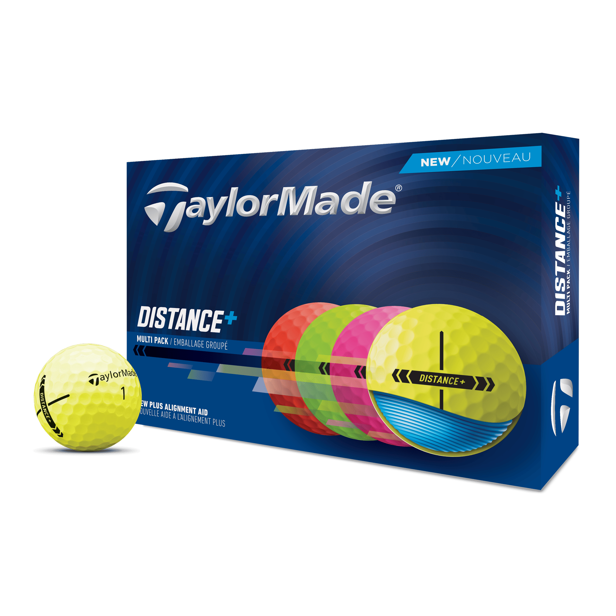 TaylorMade Distance+ Golfbälle Herren