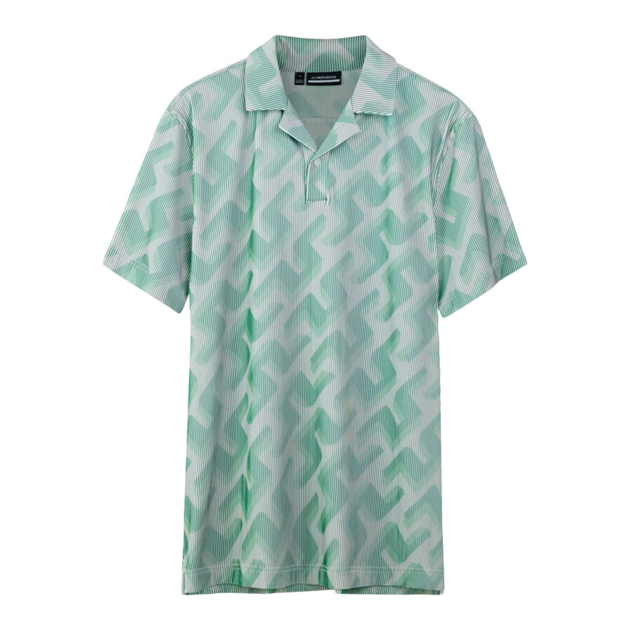 J. Lindeberg Polo 3D Bridge Monogram Herren