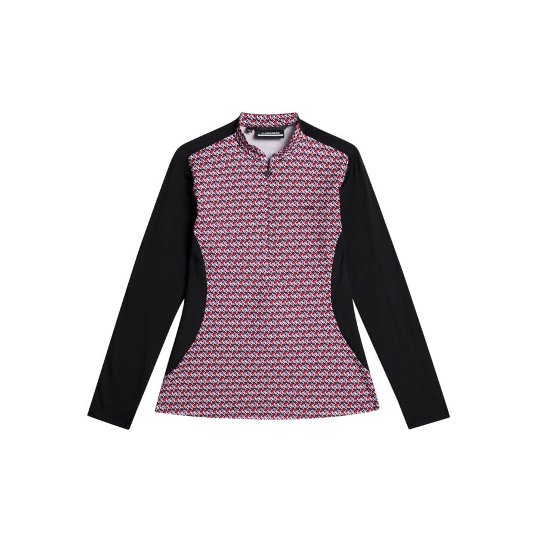 J. Lindeberg Marilyn Half Zip Mid Layer Damen Schwarz Damen