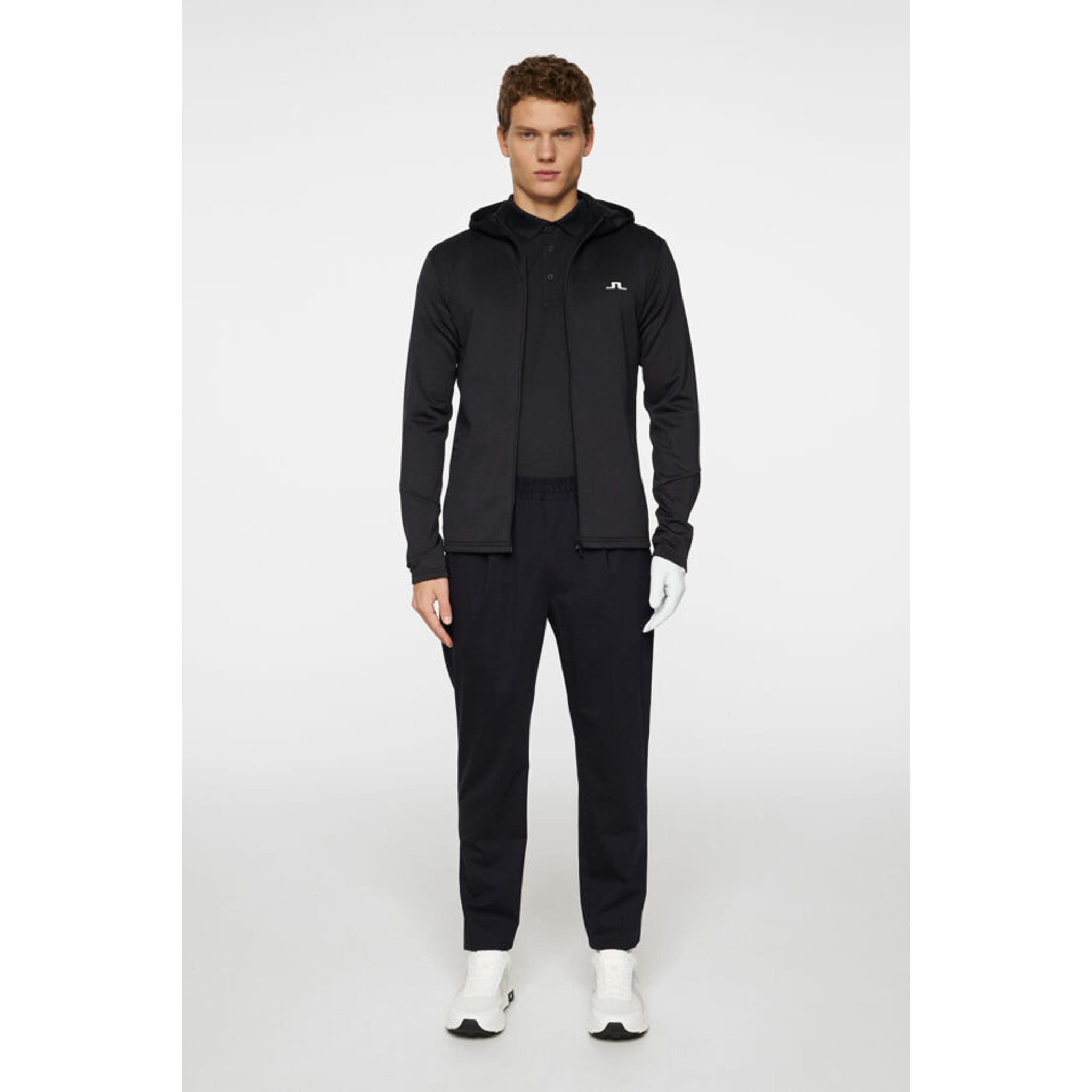 J. Lindeberg Aerial Full Zip Hood Herren