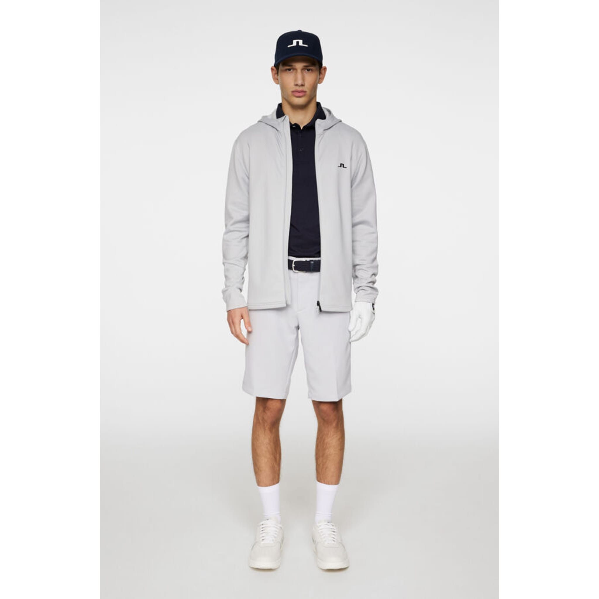 J. Lindeberg Aerial Full Zip Hood Herren
