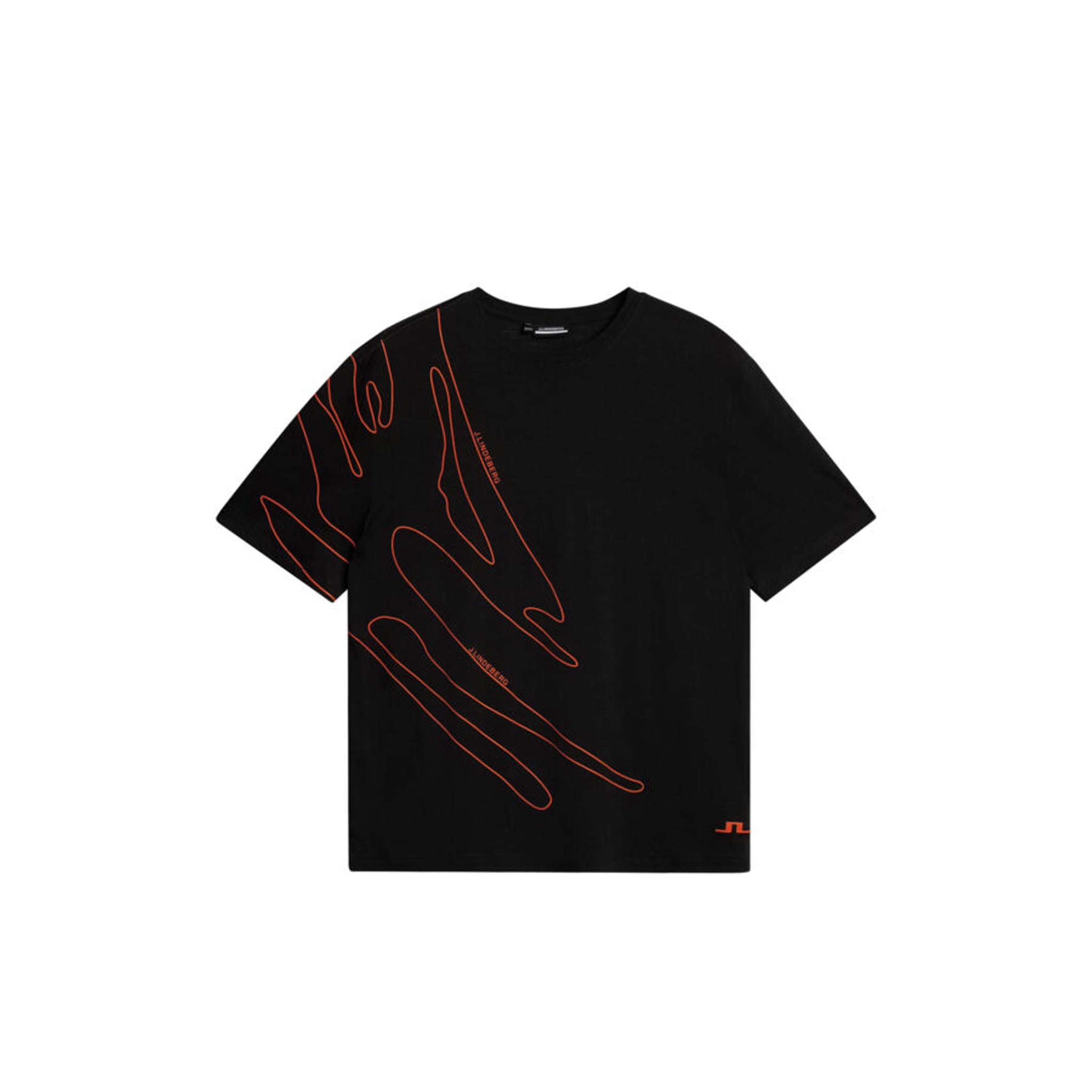 J. Lindeberg Andres Print T-shirt Herren