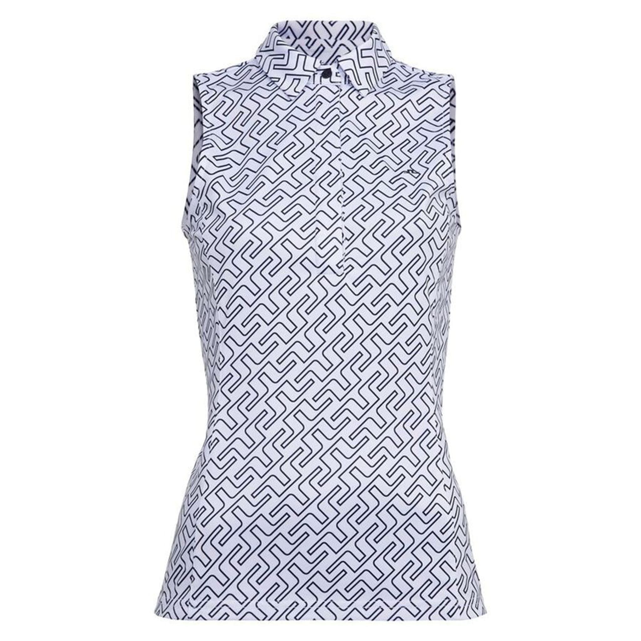 J. Lindeberg Dena Print Sleeveless Golf Top Damen