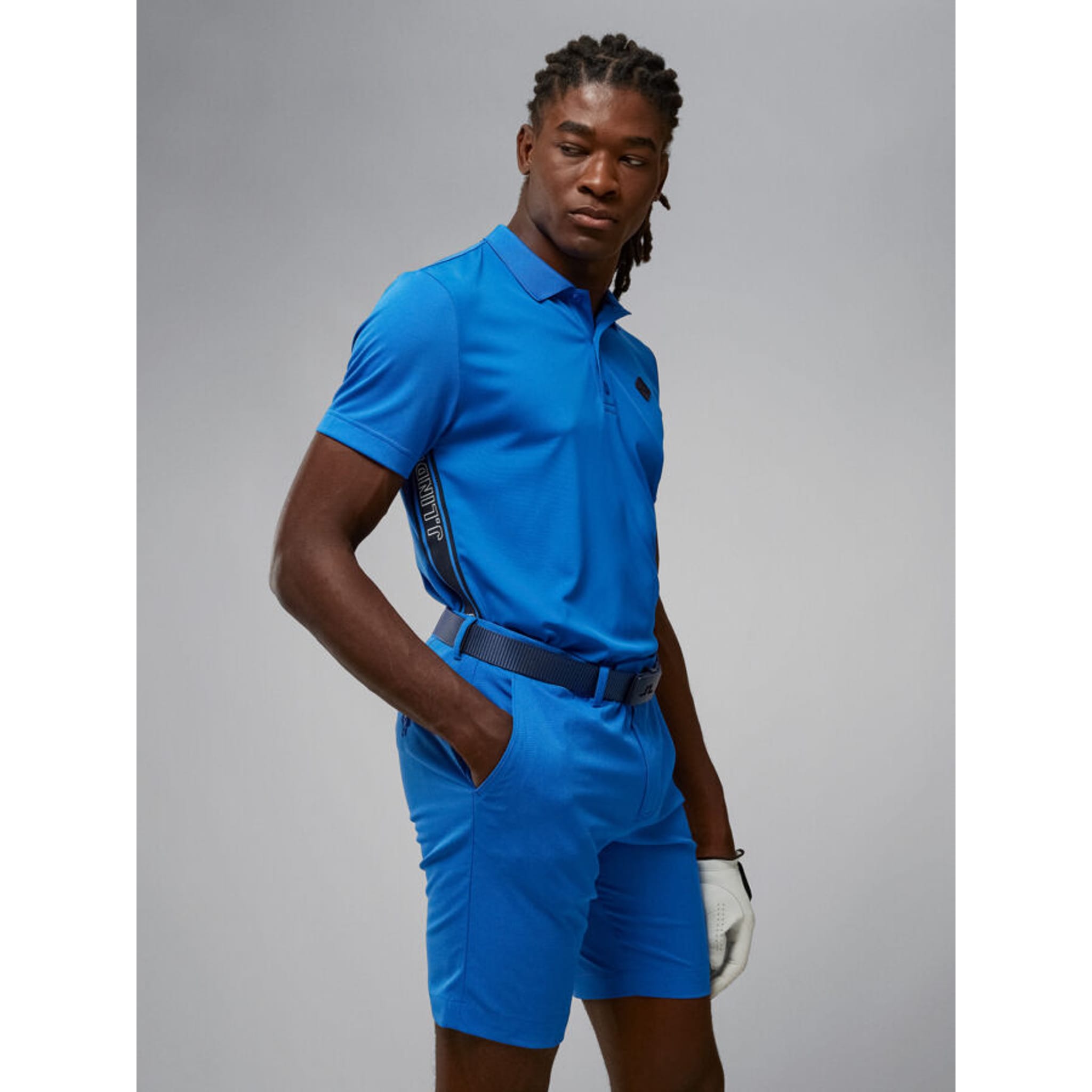J. Lindeberg Diamond Regular Fit Golf Polo Herren