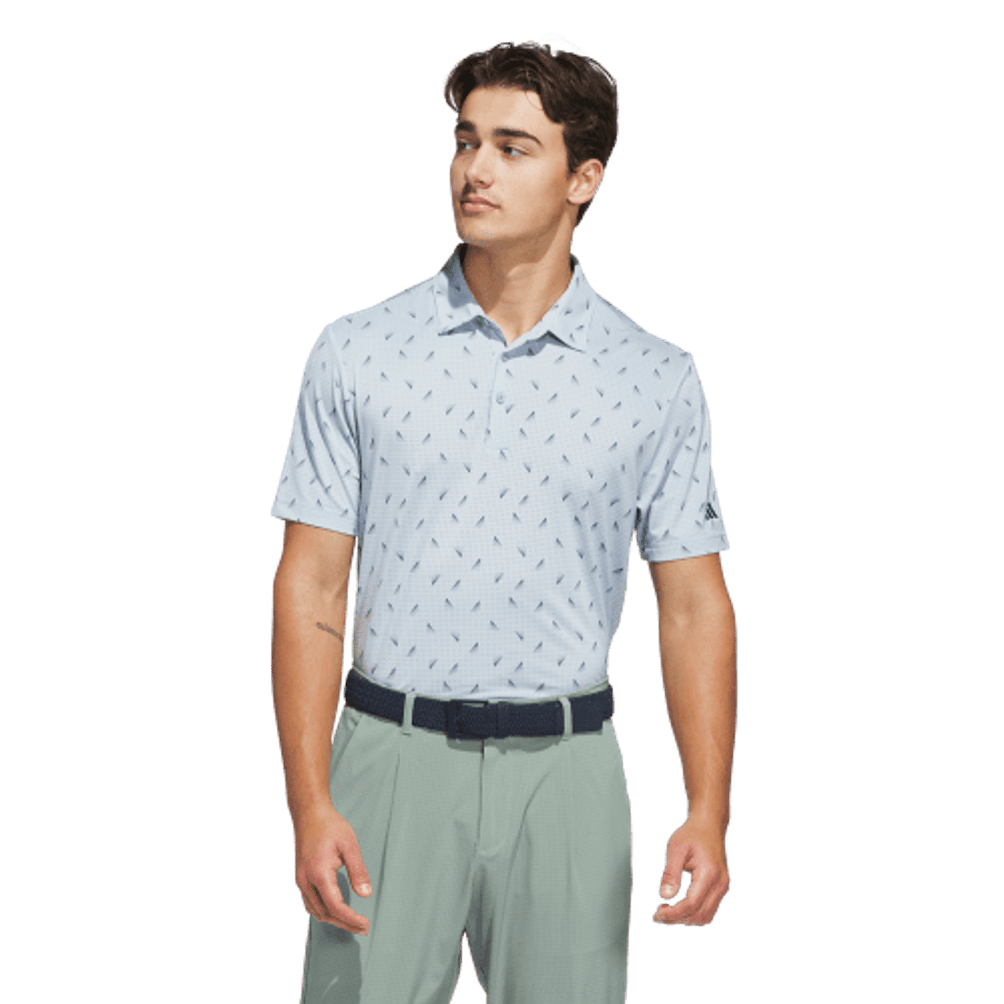 Adidas Ultimate365 Printed Mesh Polo Herren