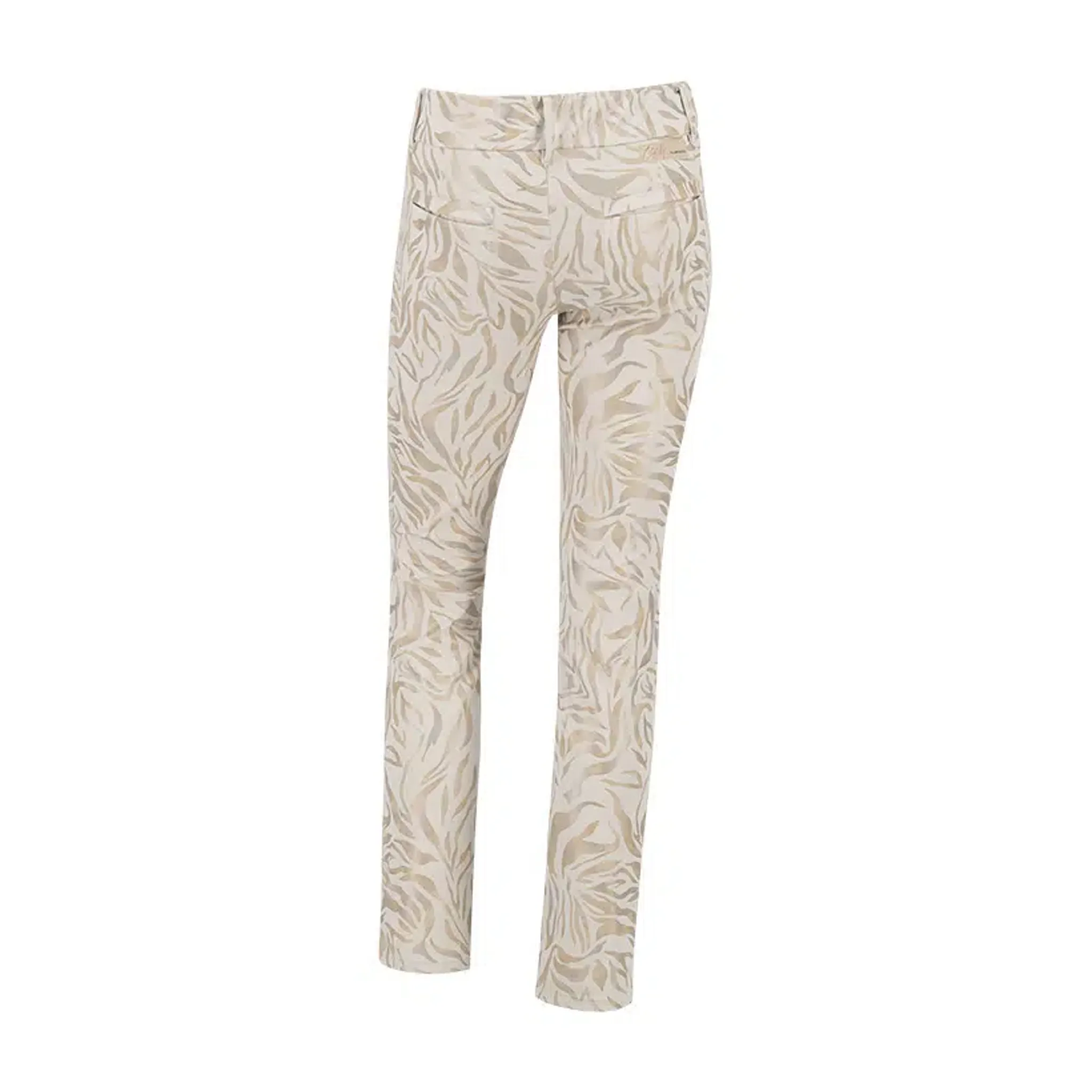 Alberto LUCY - Golden Print Jersey Golfhose Damen