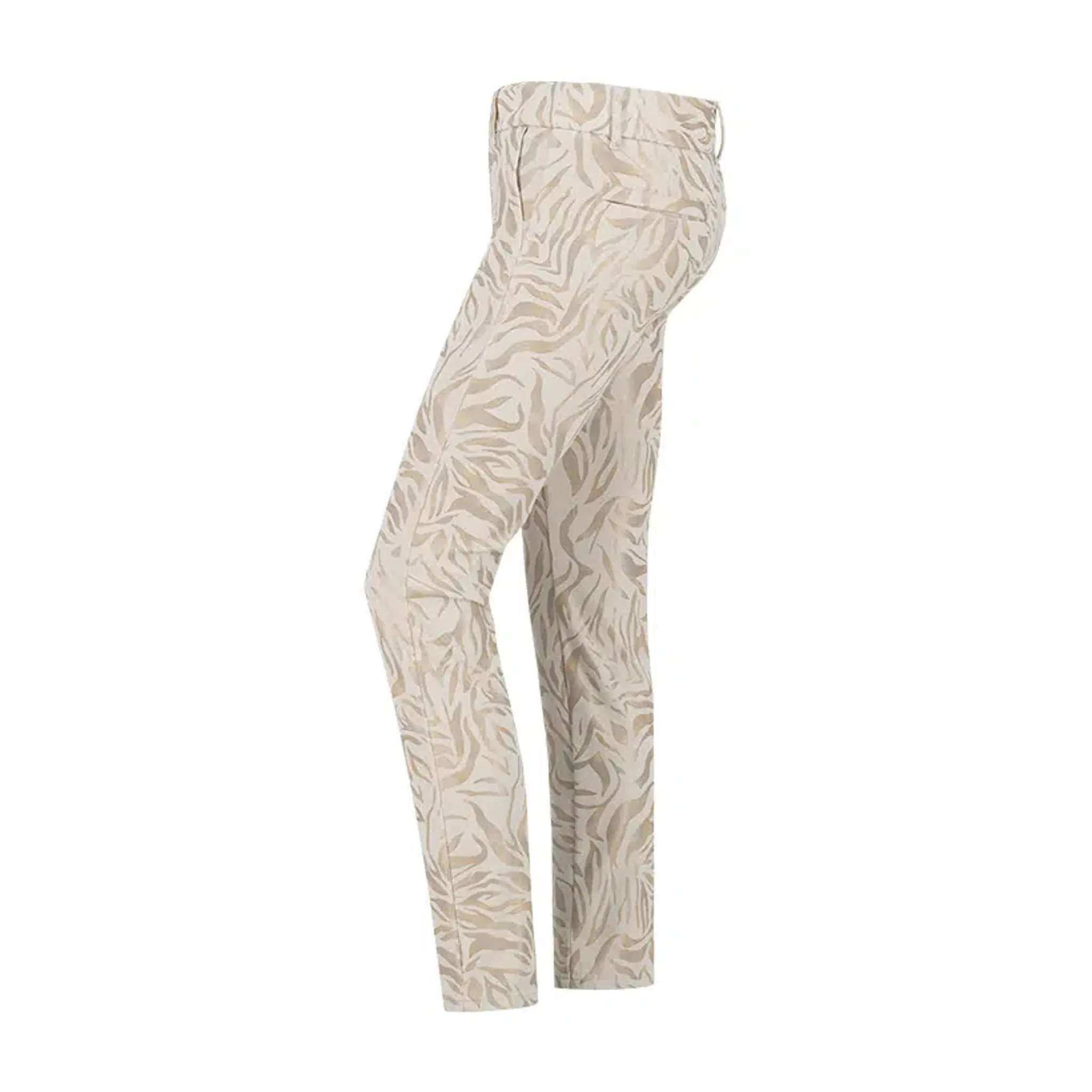Alberto LUCY - Golden Print Jersey Golfhose Damen