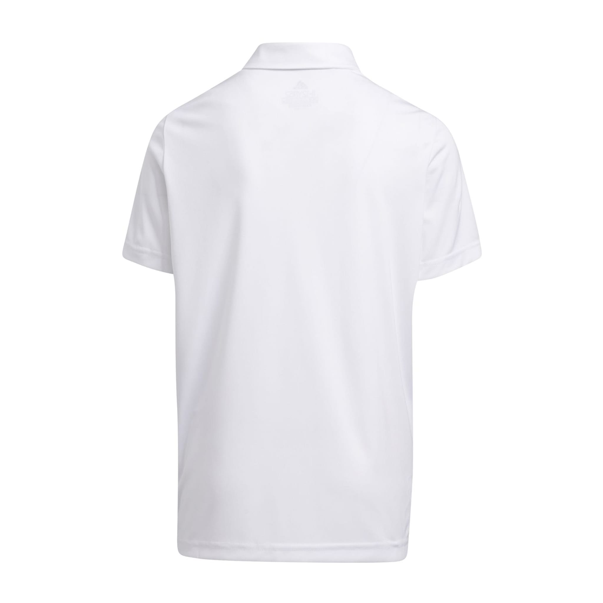 Adidas B Print Color Blocking SS Polo Weiß Herren