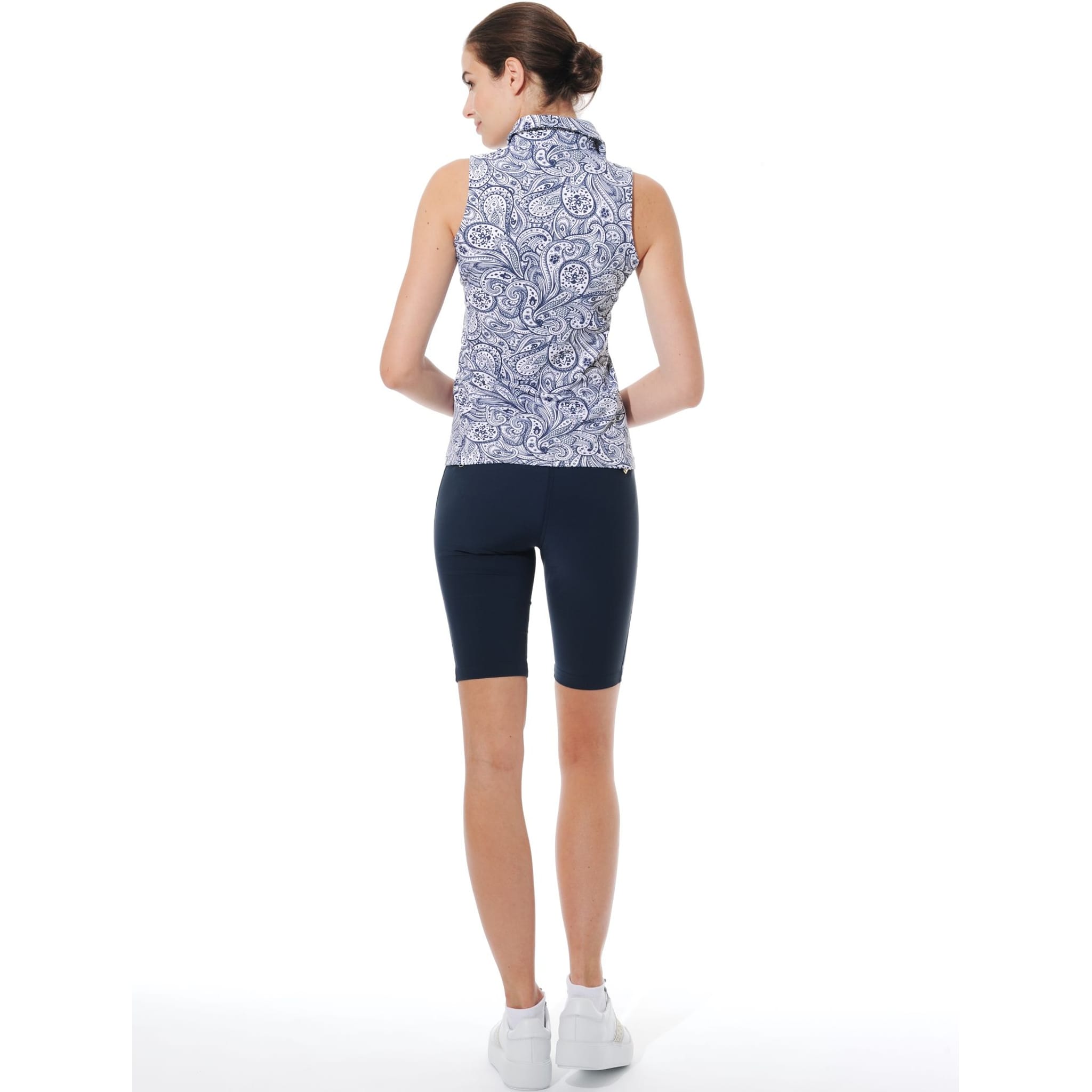 MDC Sportwear Merlyn Print Paisley Polo Damen