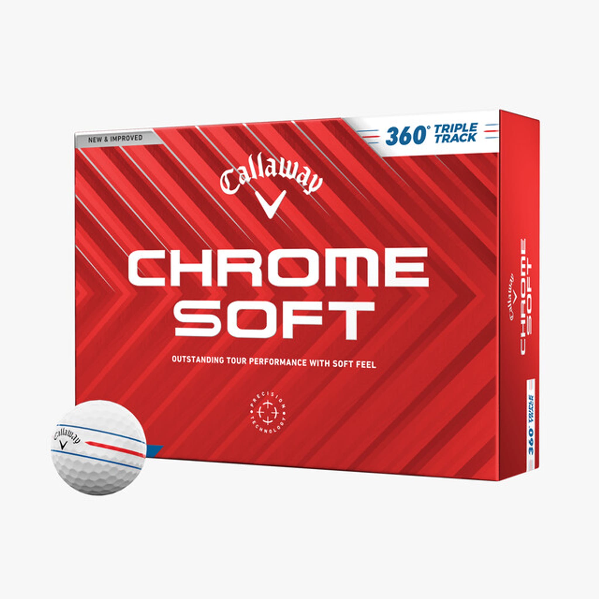 Callaway Chrome Soft Tour 360 Triple Track (24) Golfbälle (12 Stück)