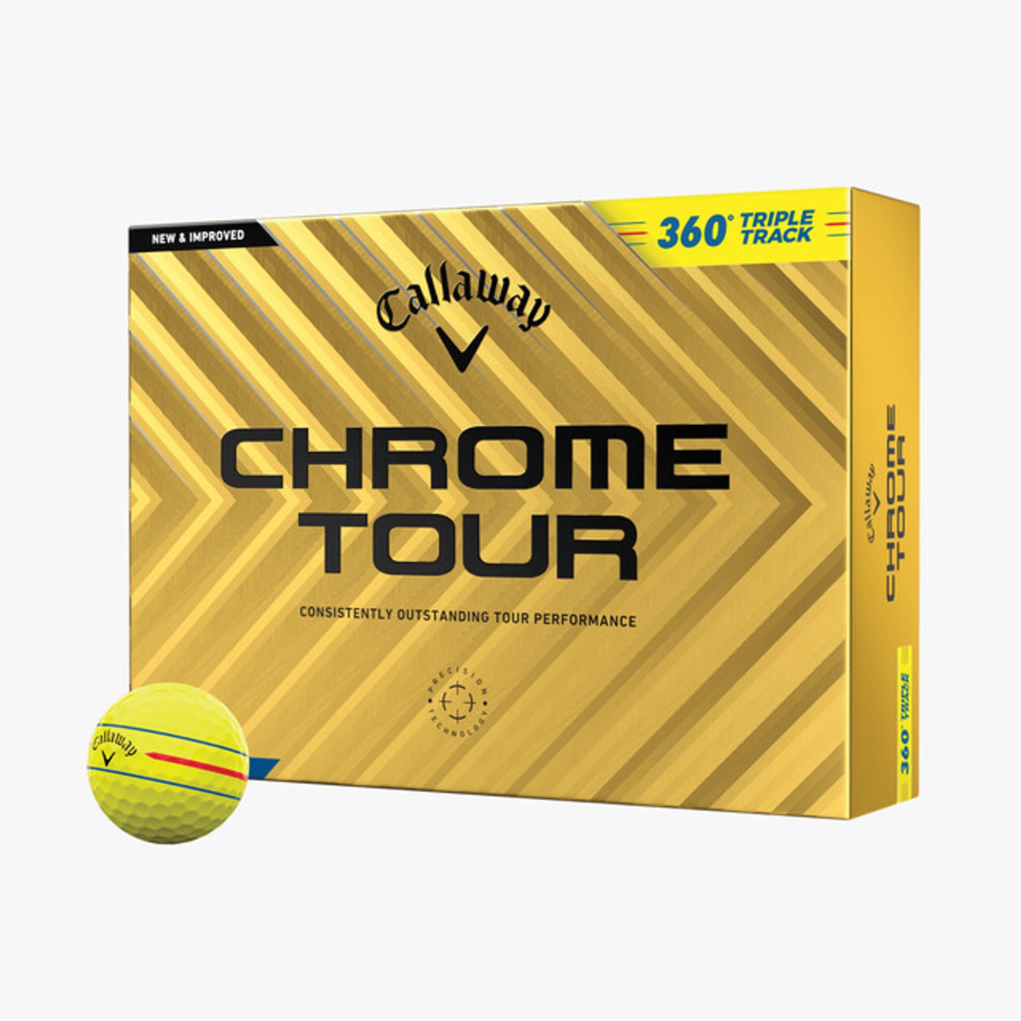 Callaway Chrome Soft Tour Triple Track (24) Golfbälle (12 Stück)