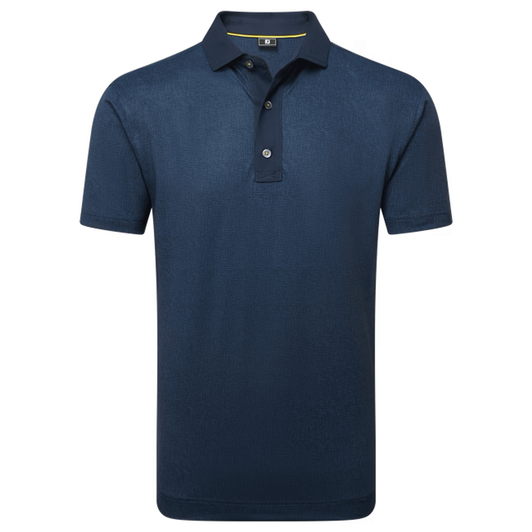Footjoy Etched Texture Print Polo Herren