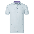 Footjoy Thistle Print Polo Herren