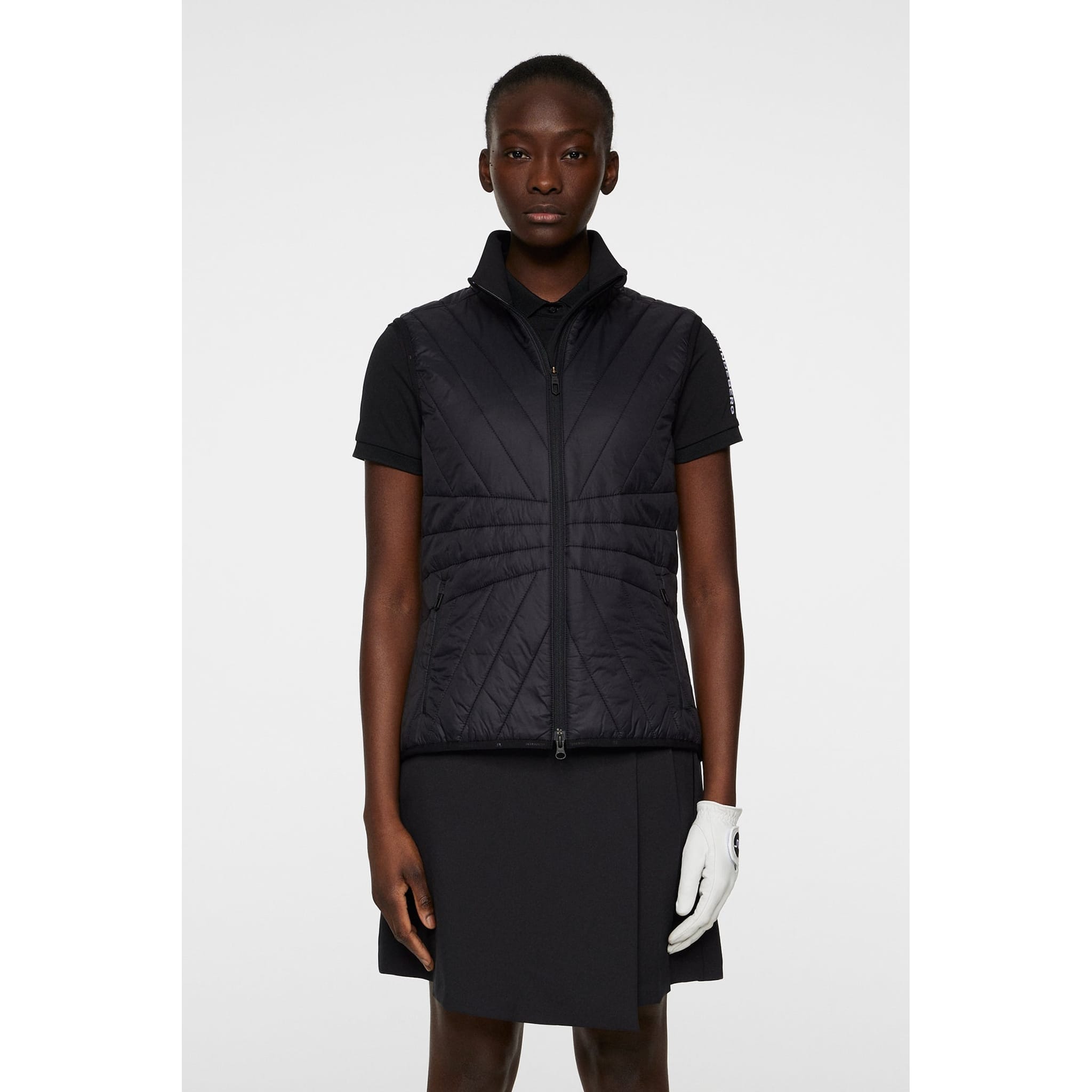 J. Lindeberg Holma Quilt Hybrid Weste Damen