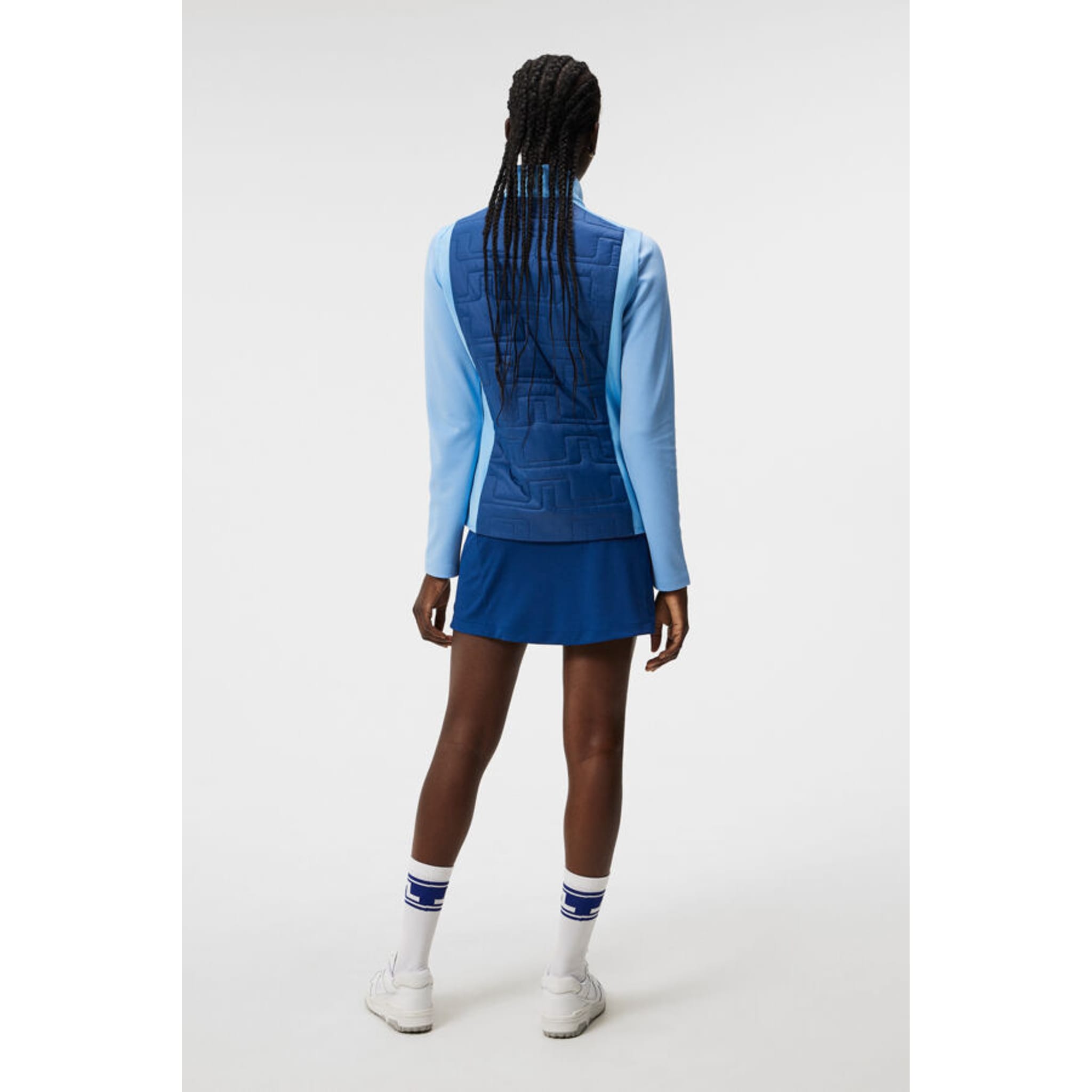 J. Lindeberg Quilt Hybrid Weste Damen