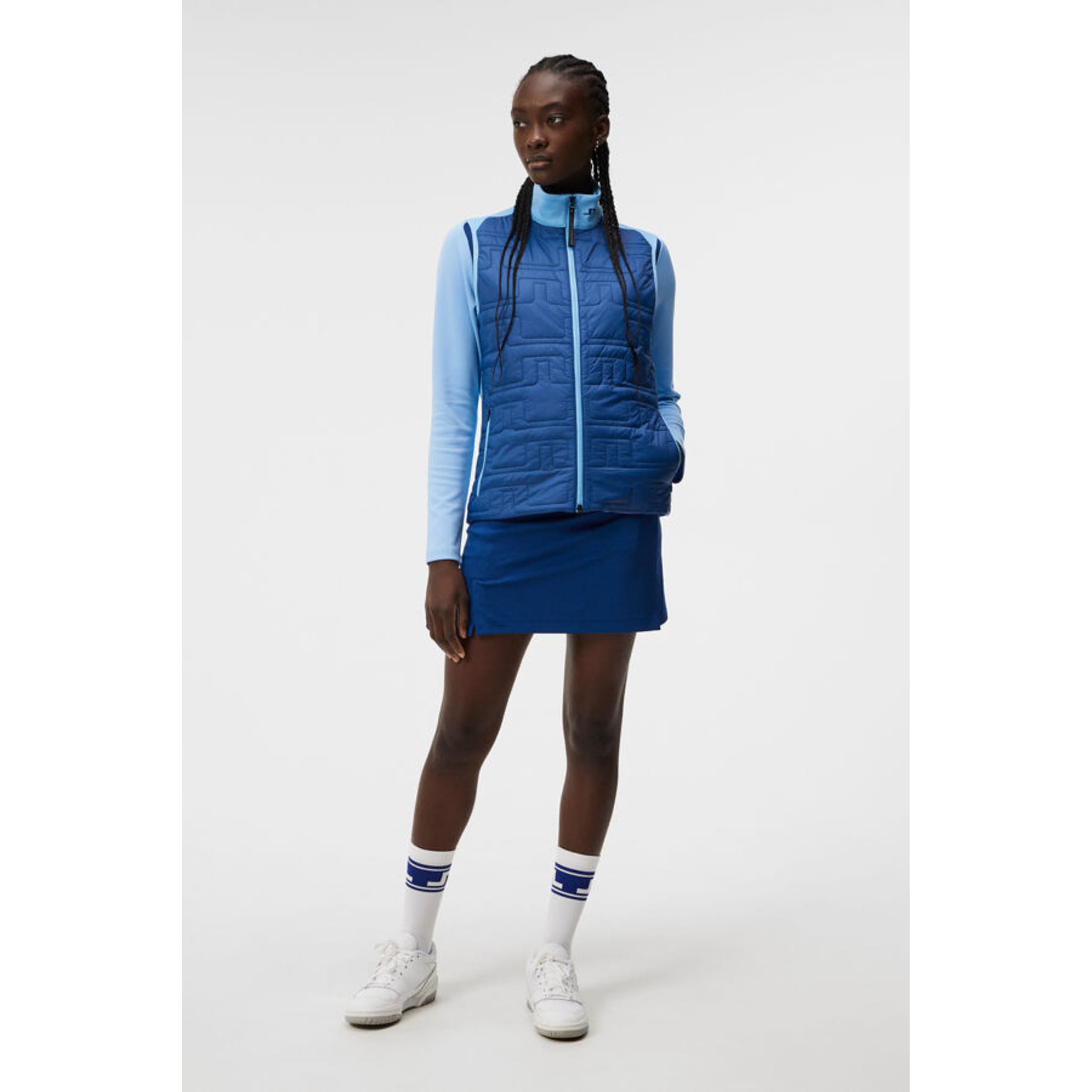 J. Lindeberg Quilt Hybrid Weste Damen