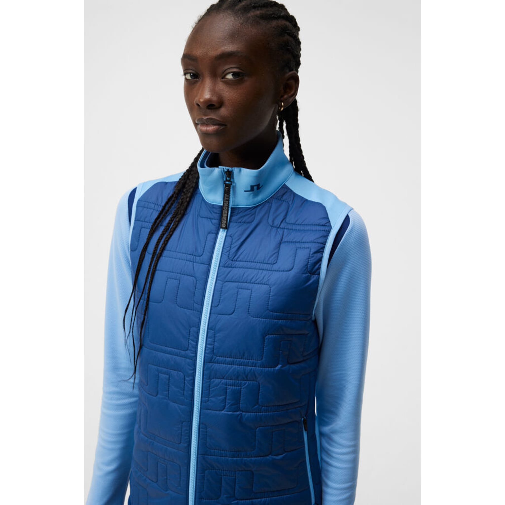 J. Lindeberg Quilt Hybrid Weste Damen