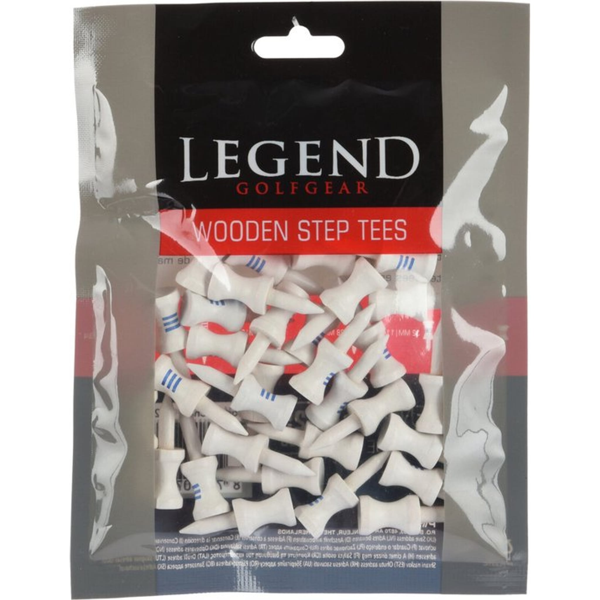 Legend Golfgear Wooden Step Tees