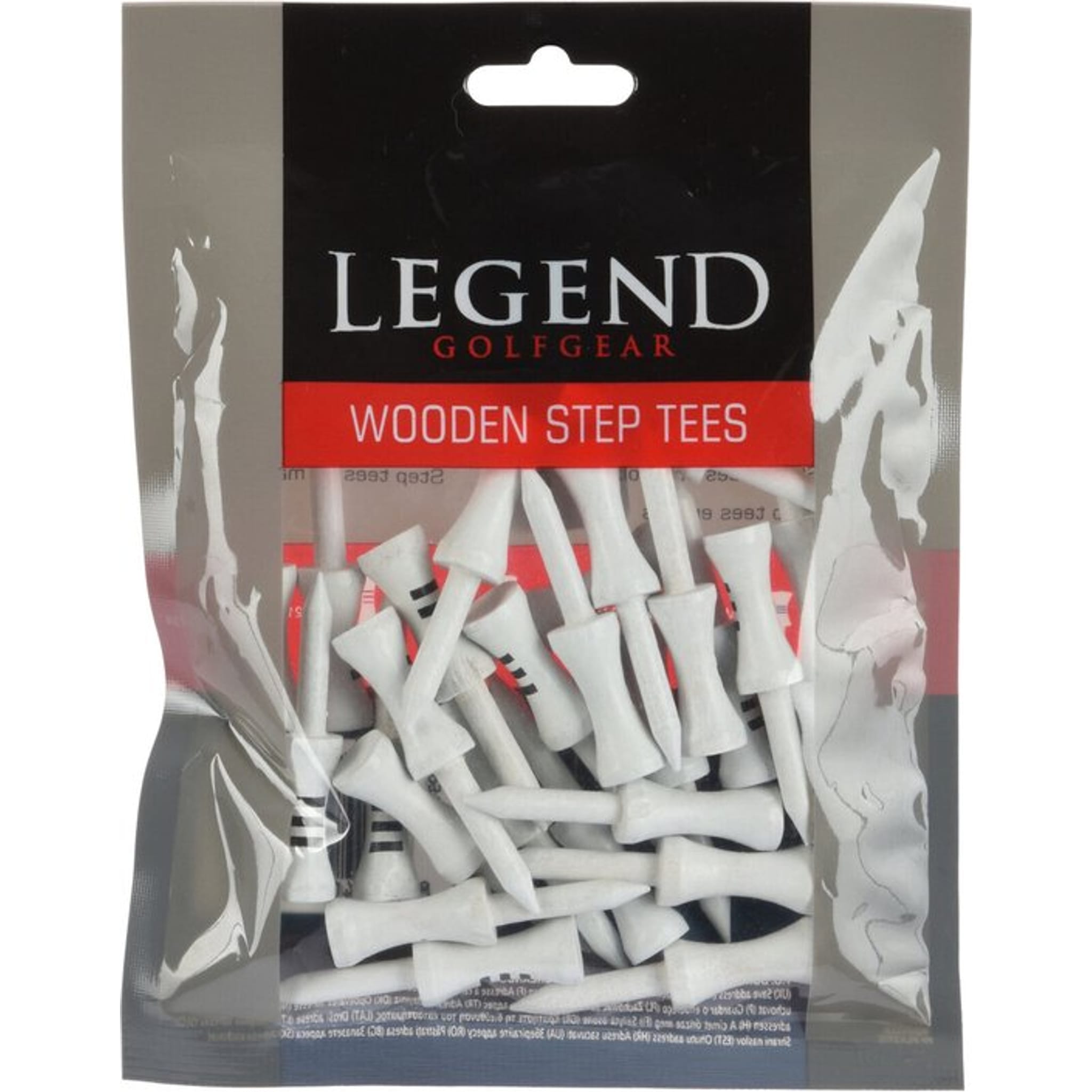Legend Golfgear Wooden Step Tees