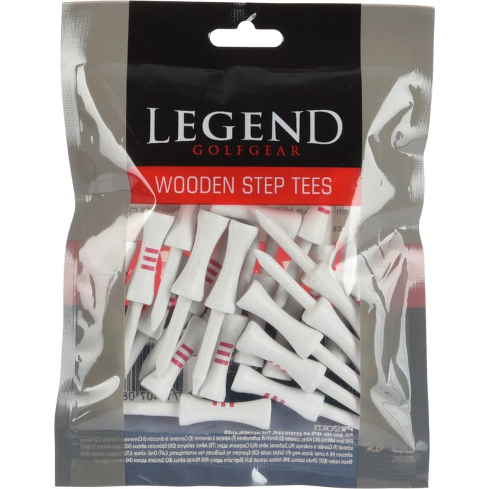 Legend Golfgear Wooden Step Tees