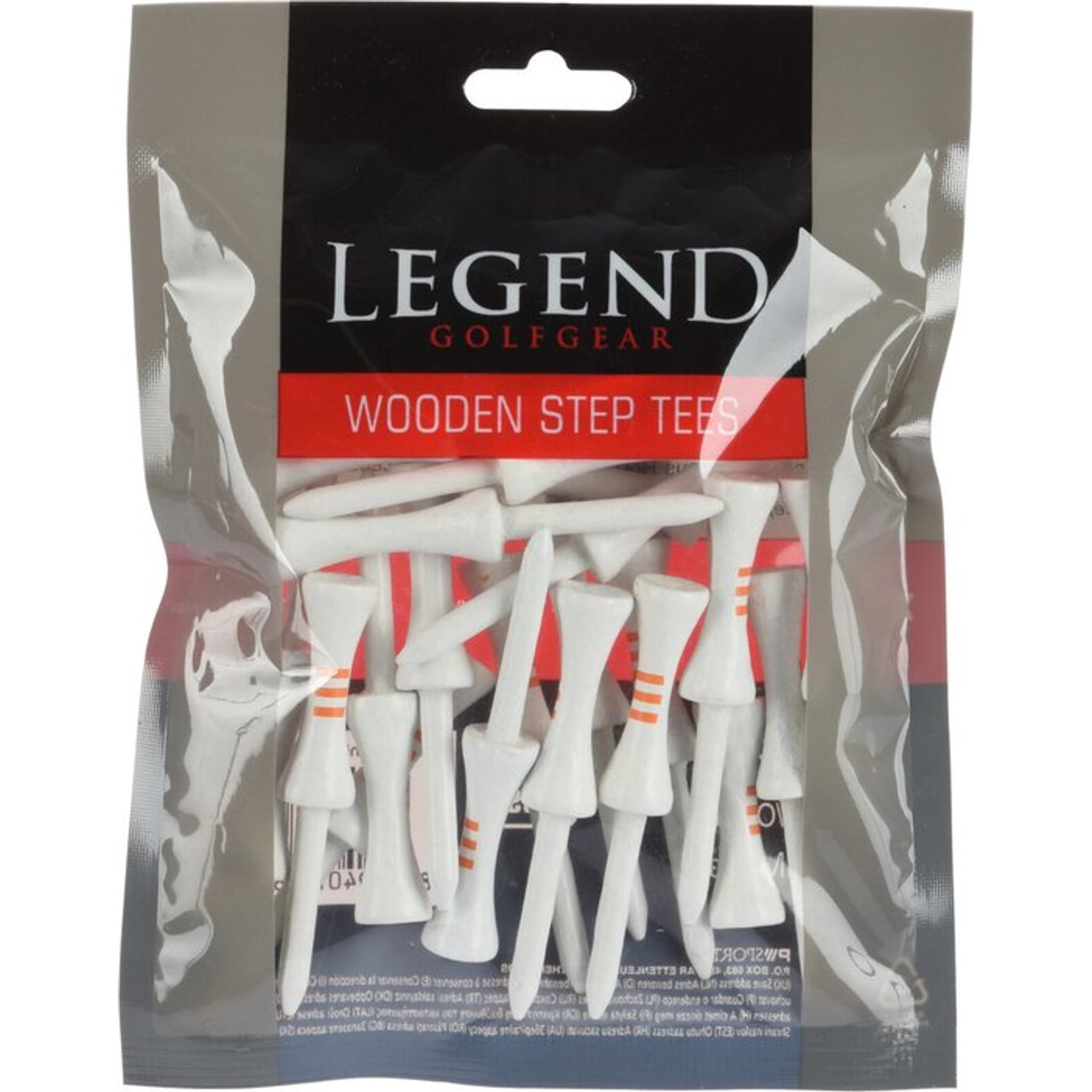 Legend Golfgear Wooden Step Tees