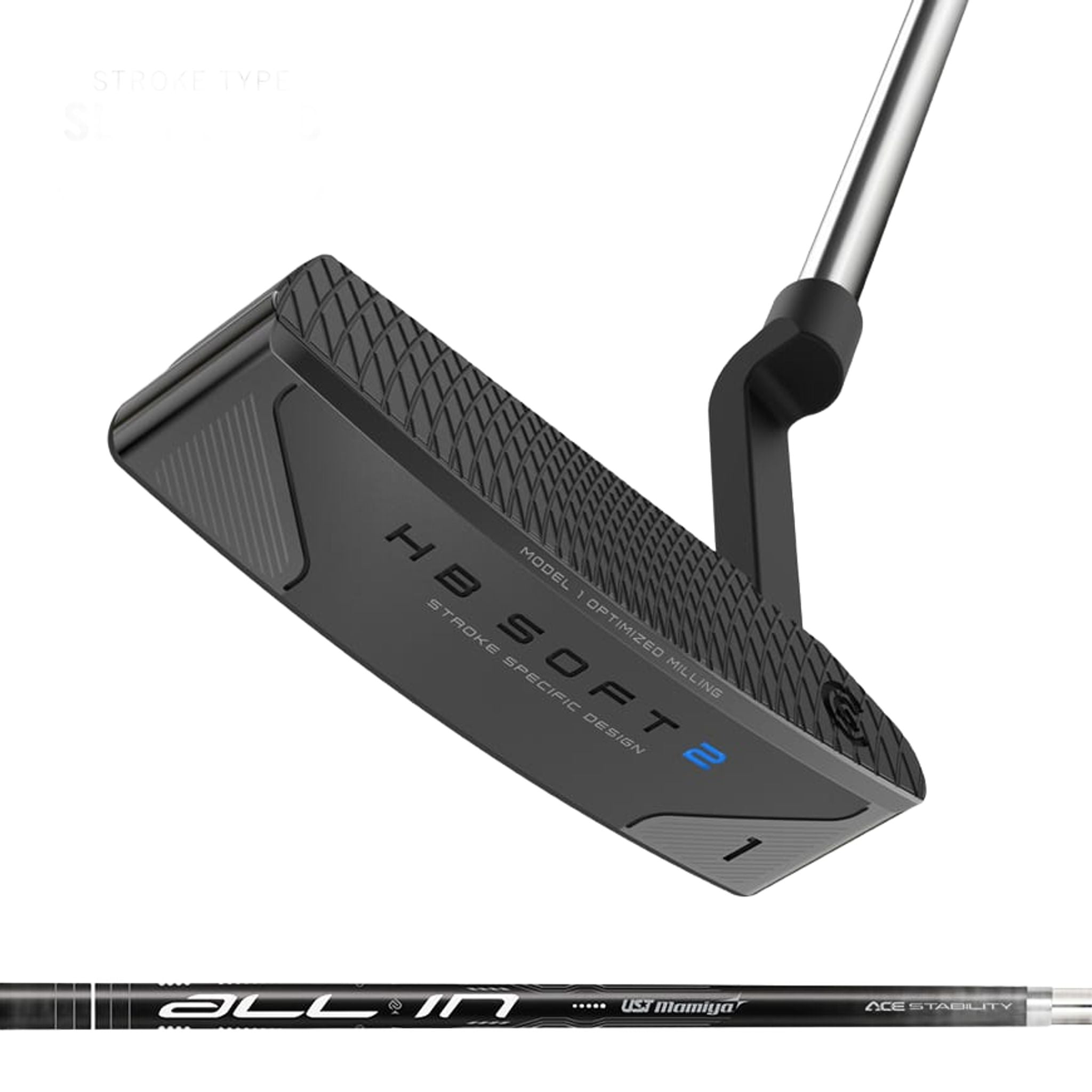 Cleveland HB Soft 2 Black Satin #1 Putter
