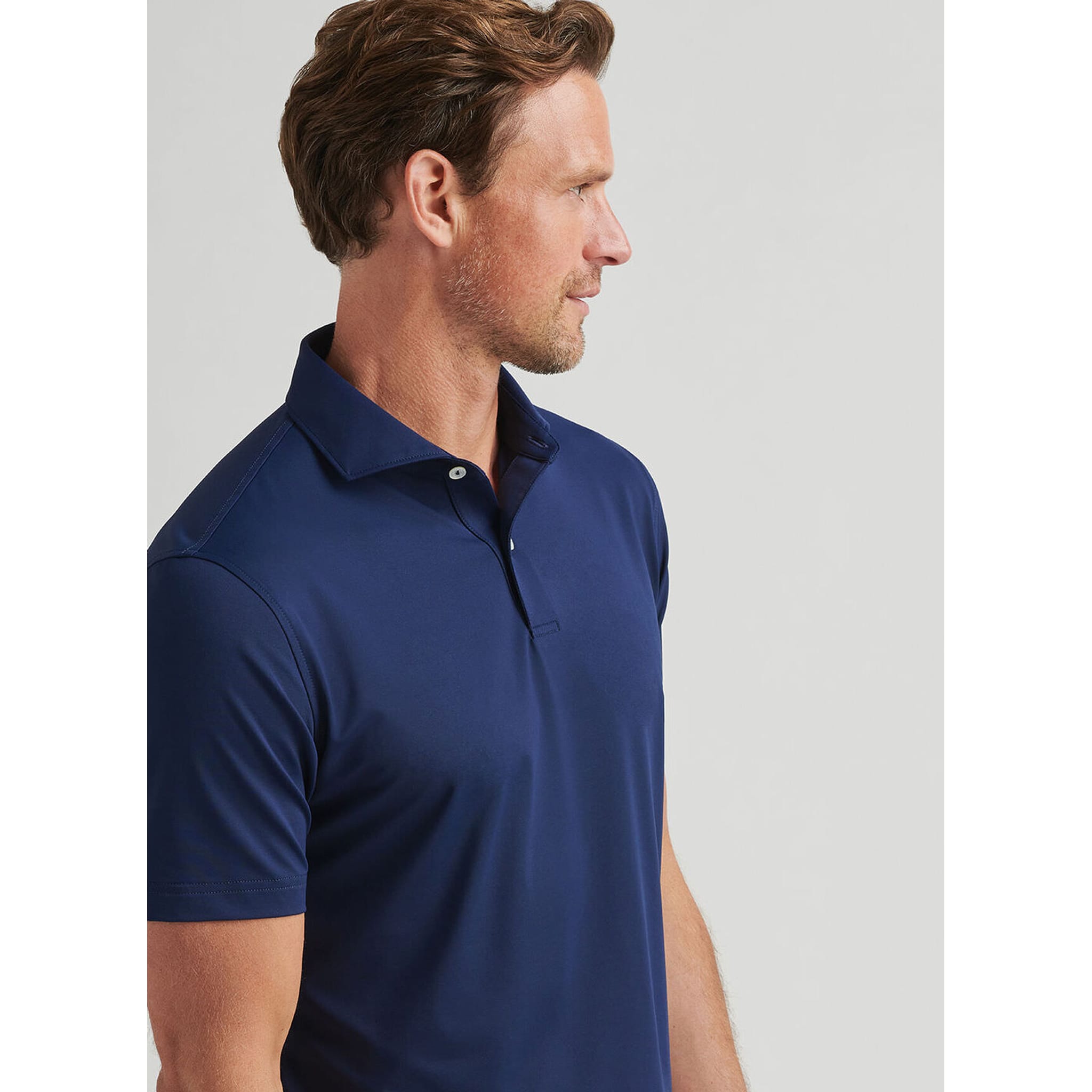 Peter Millar Solid Performance Jersey Polo Herren