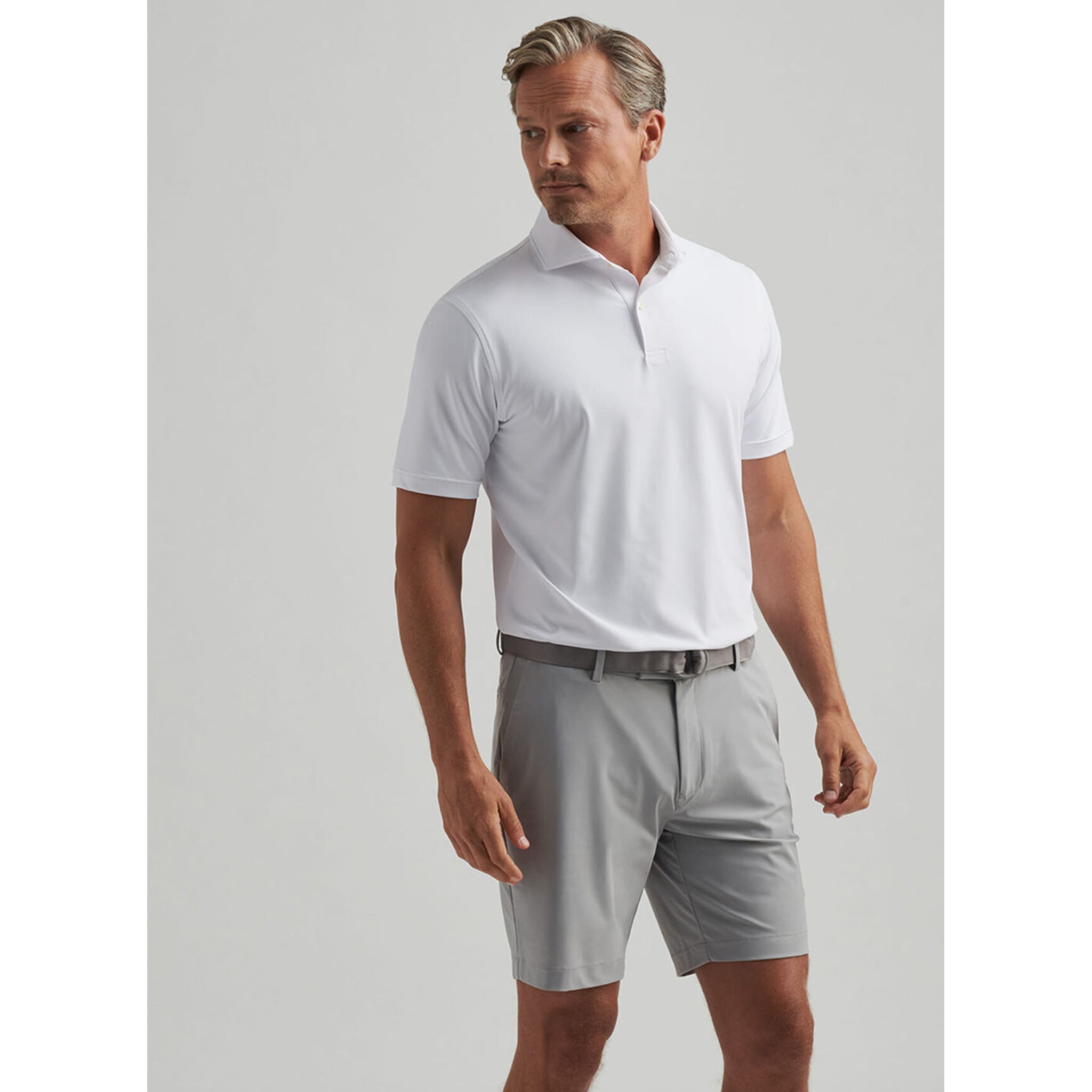 Peter Millar Solid Performance Jersey Polo Herren