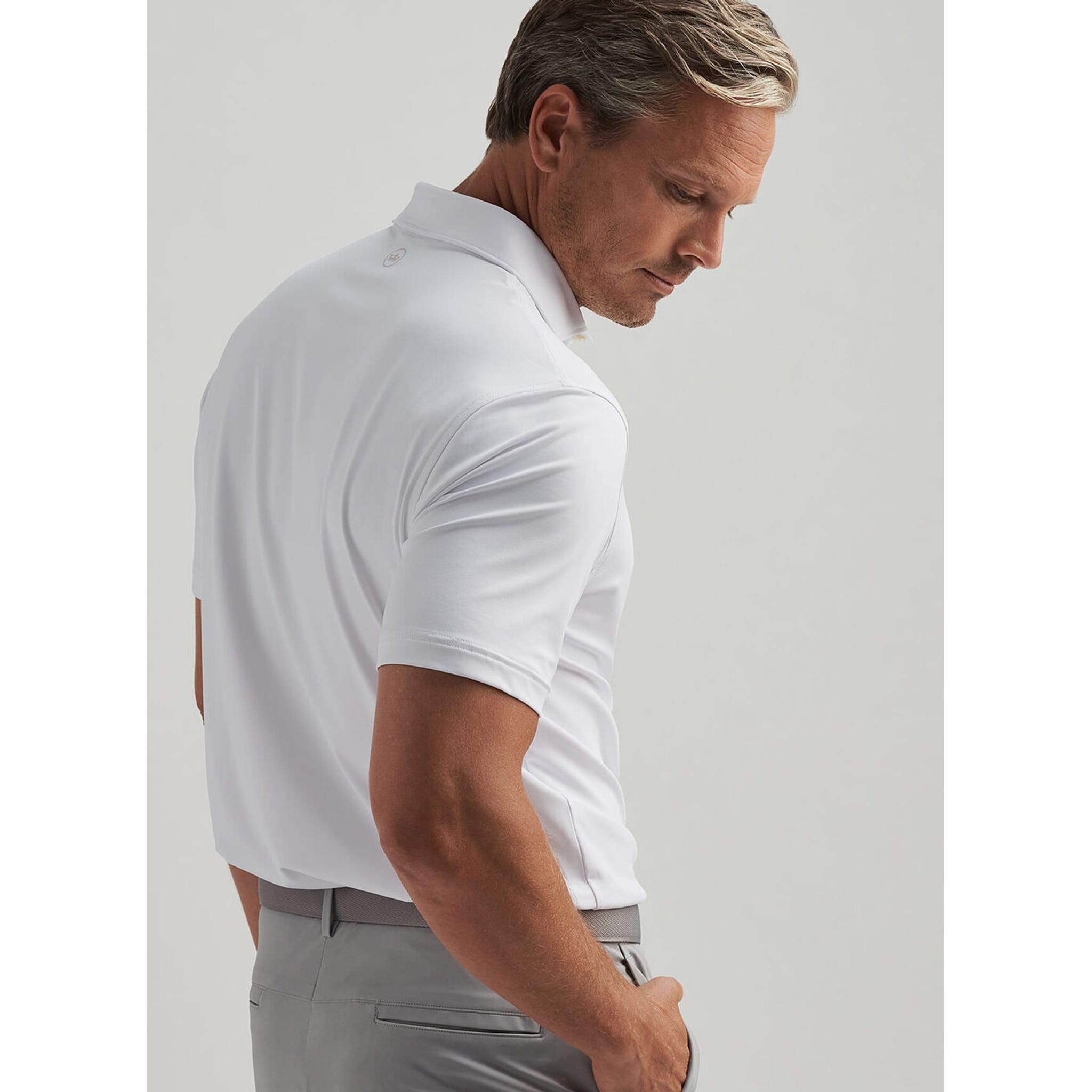 Peter Millar Solid Performance Jersey Polo Herren
