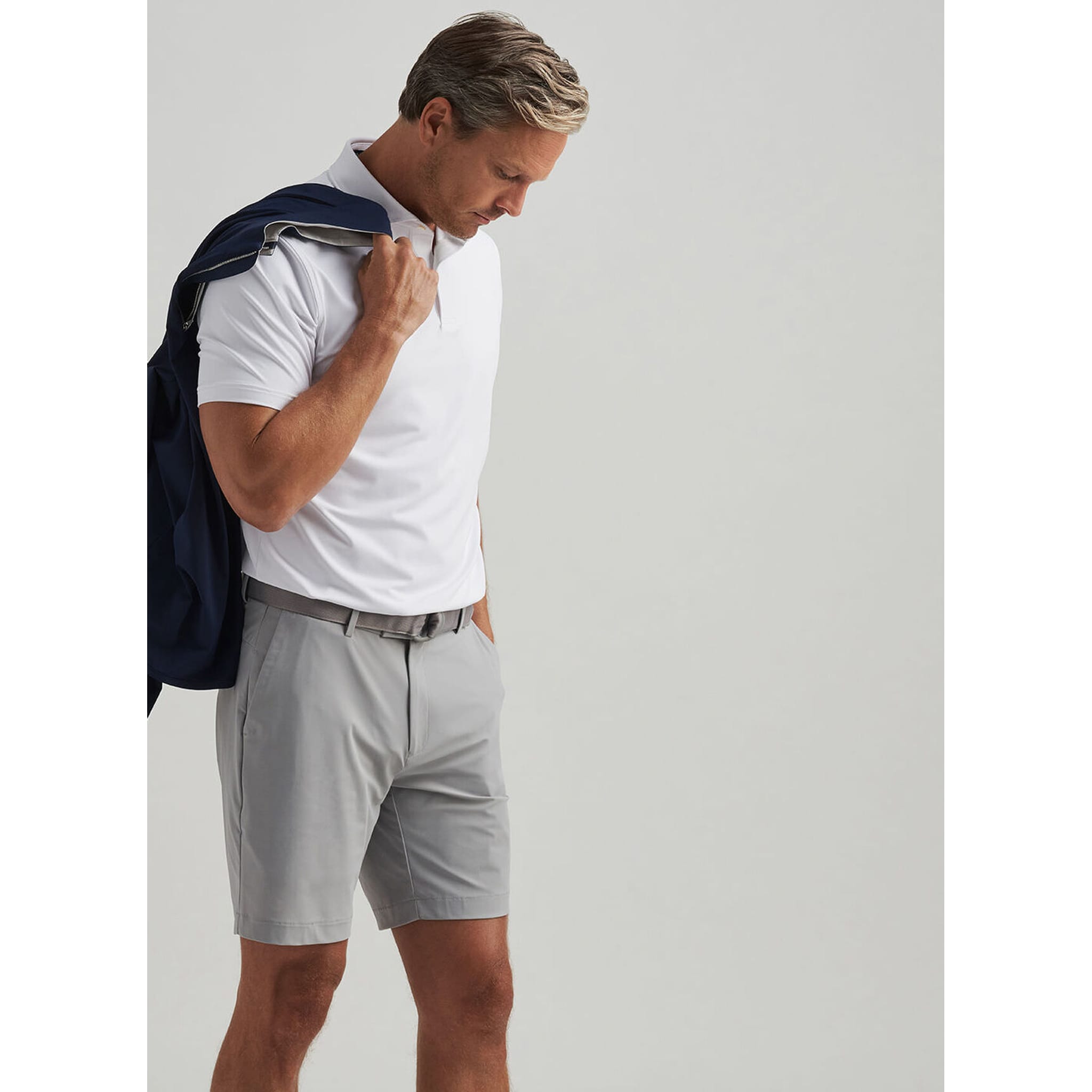 Peter Millar Solid Performance Jersey Polo Herren