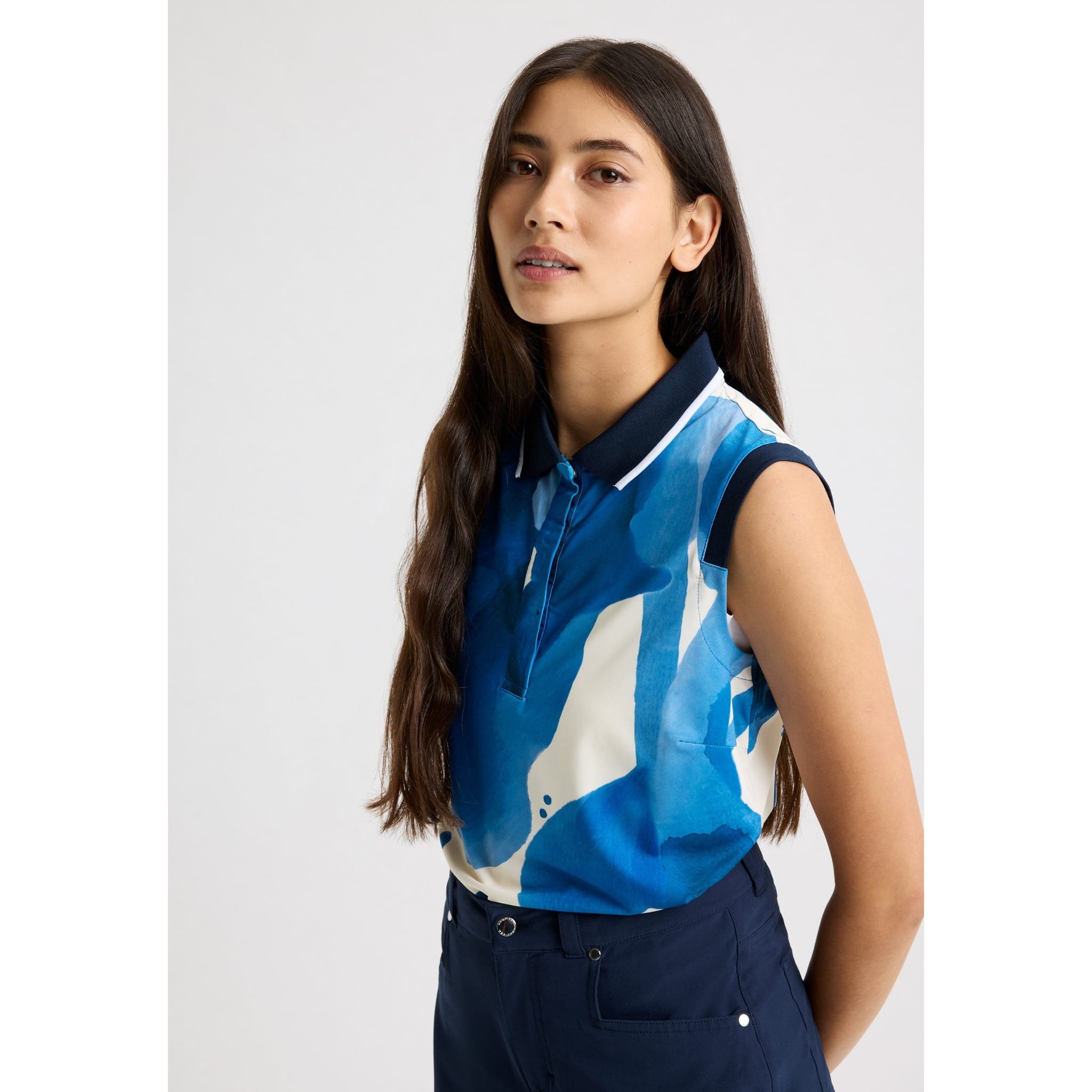 Röhnisch Deni Sleeveless Poloshirt Damen