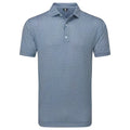 Footjoy Houndstooth Geo Lisle Polo Herren