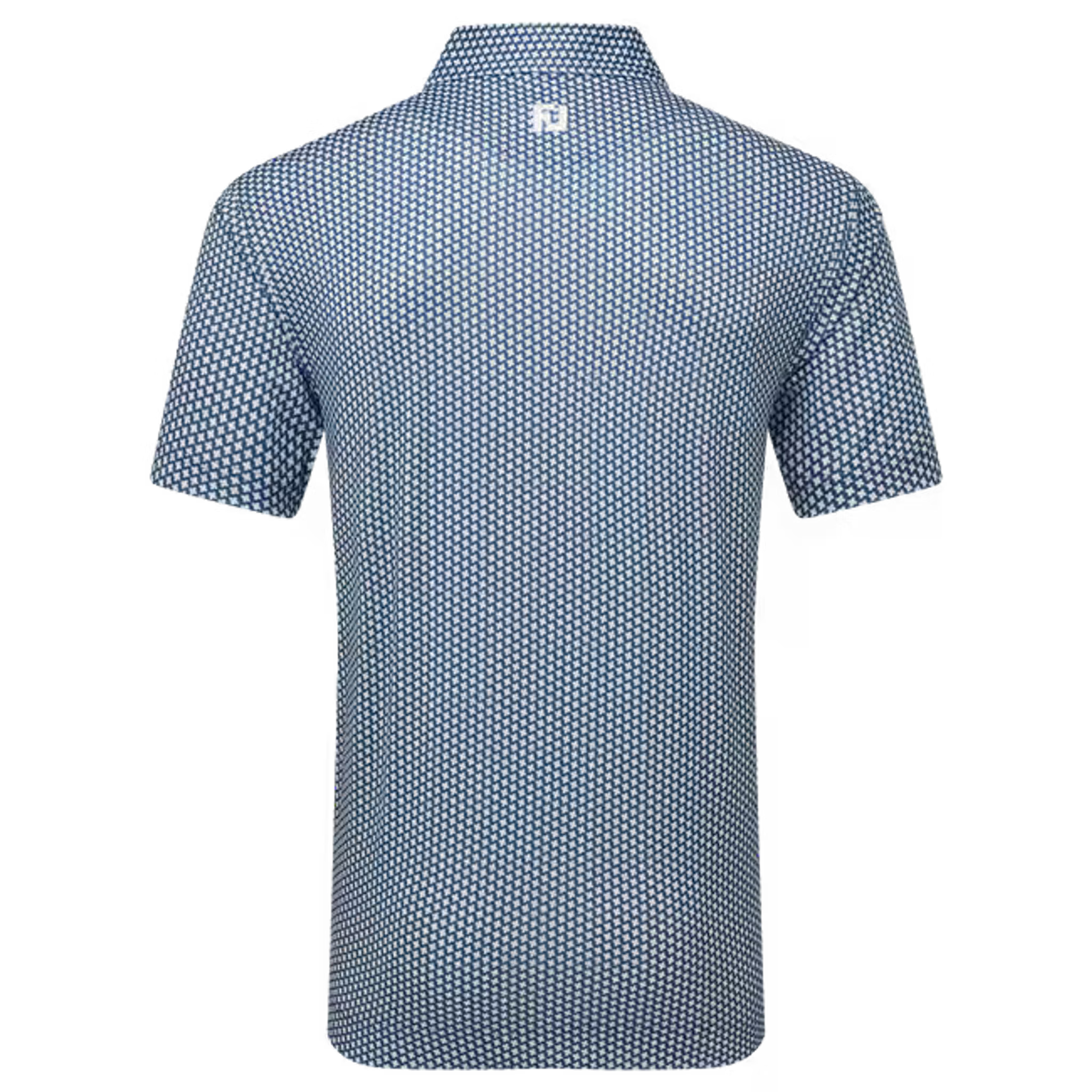 Footjoy Houndstooth Geo Lisle Polo