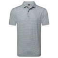 Footjoy Houndstooth Geo Lisle Polo Herren