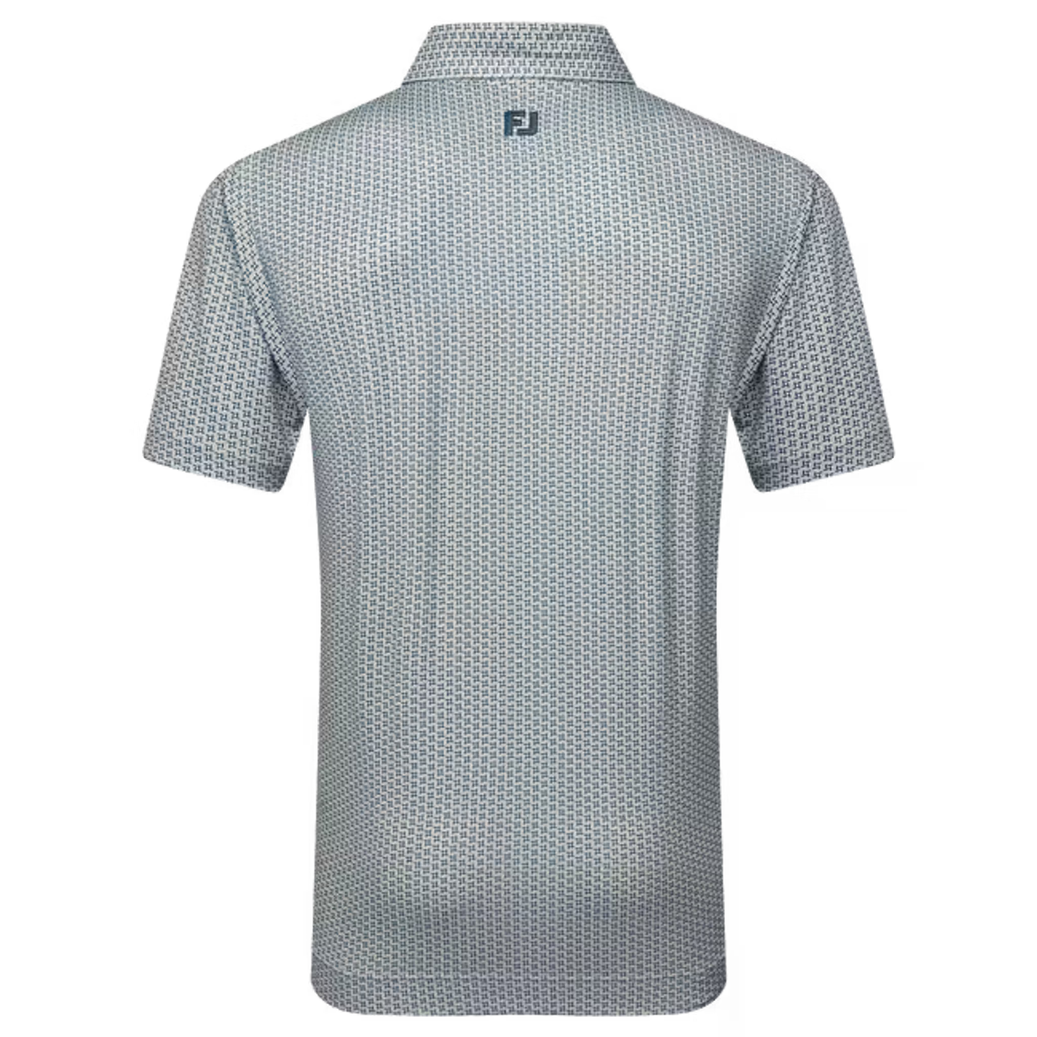 Footjoy Houndstooth Geo Lisle Polo