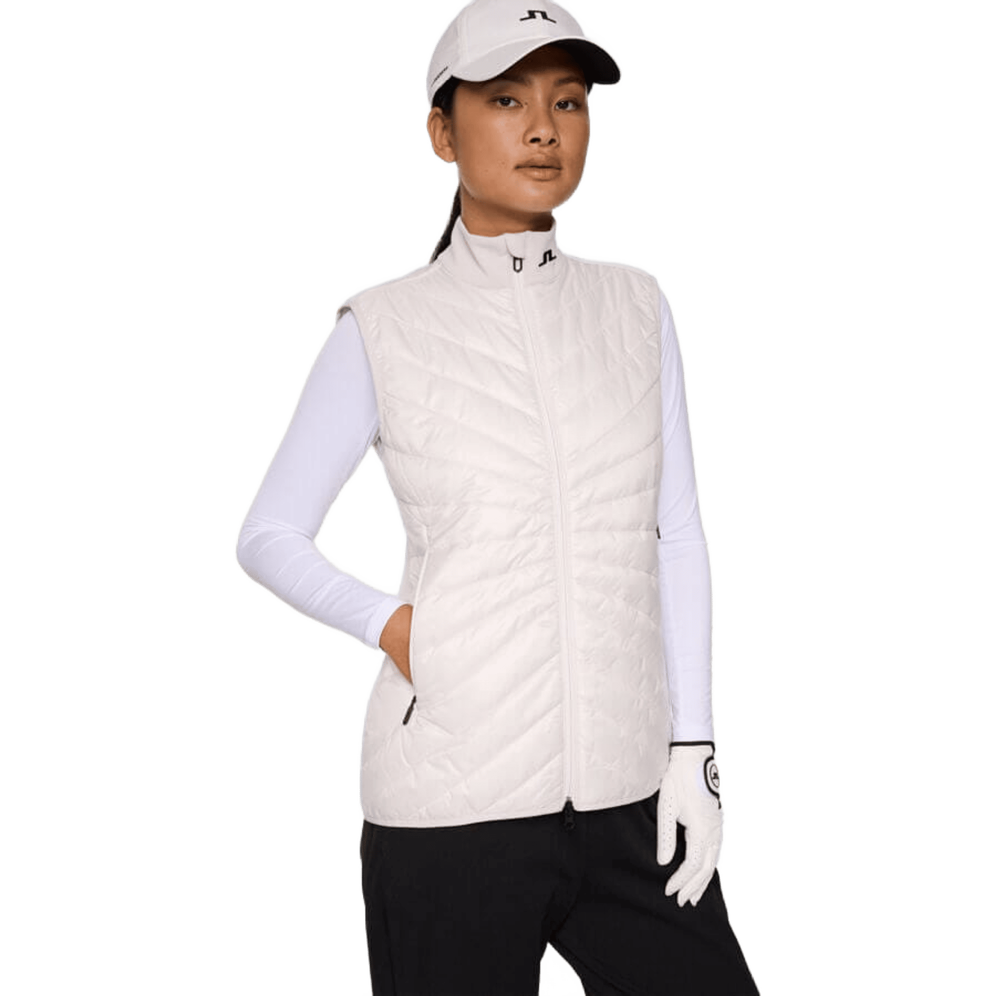 J. Lindeberg Madde Quilt Hybrid Weste Damen