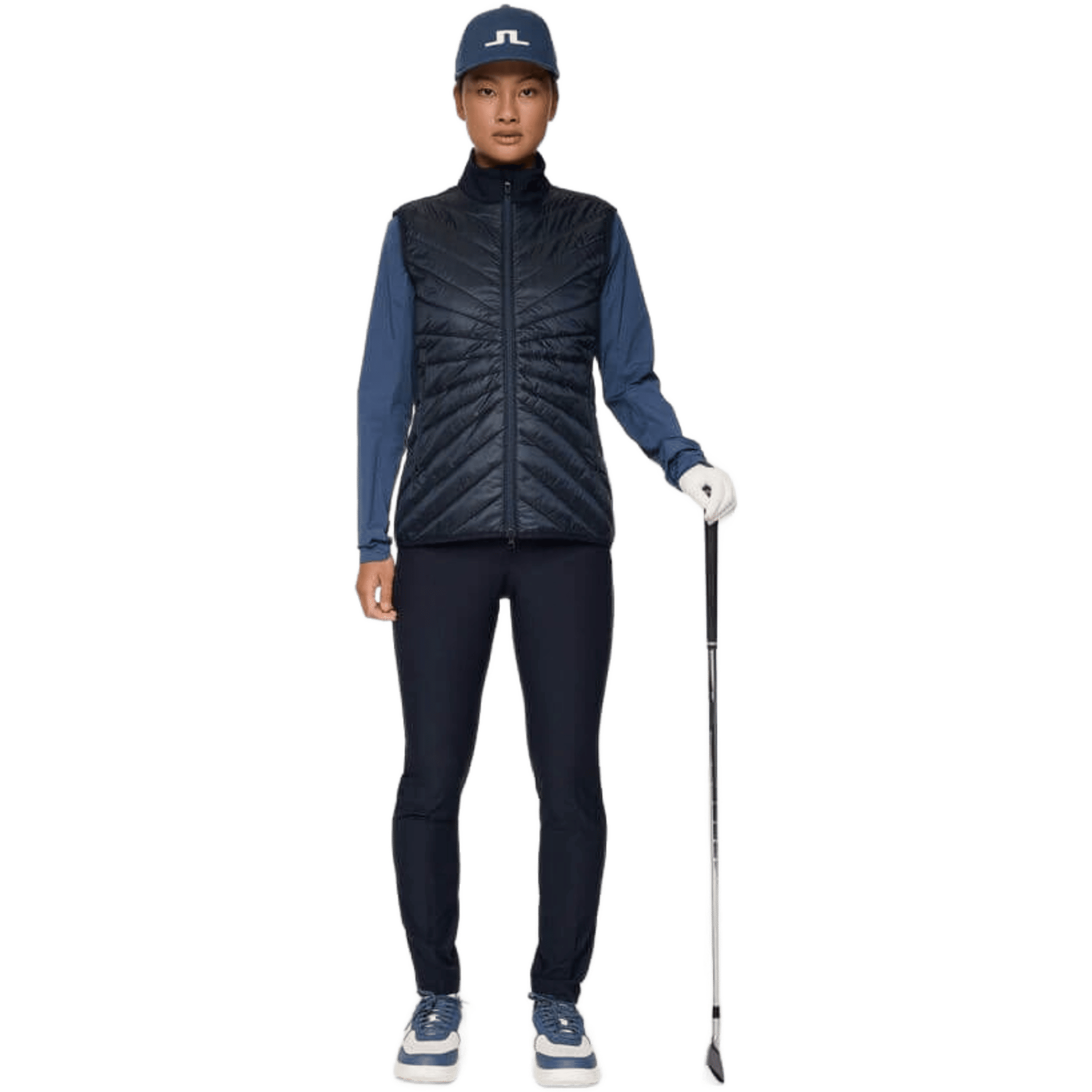 J. Lindeberg Madde Quilt Hybrid Weste Damen