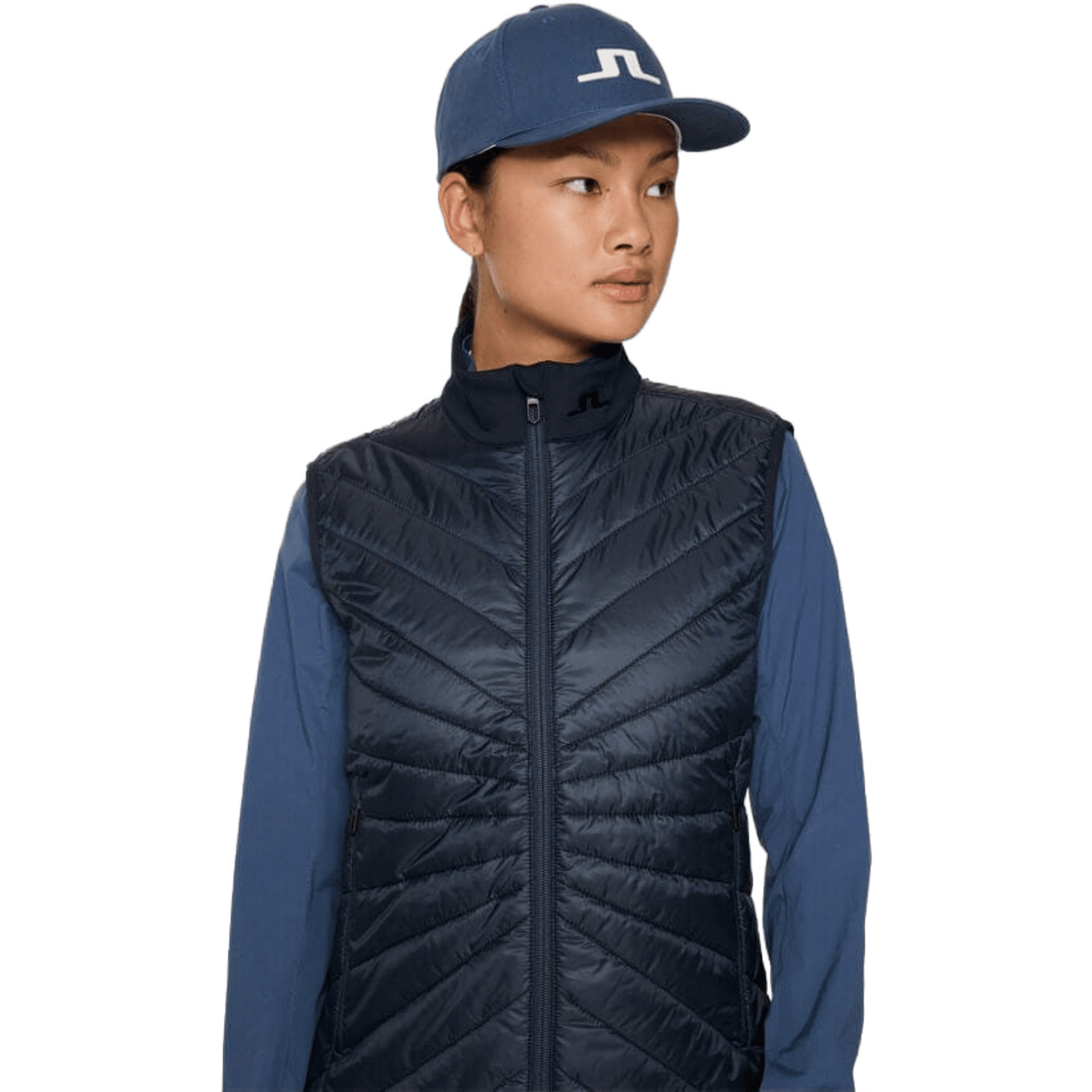 J. Lindeberg Madde Quilt Hybrid Weste Damen