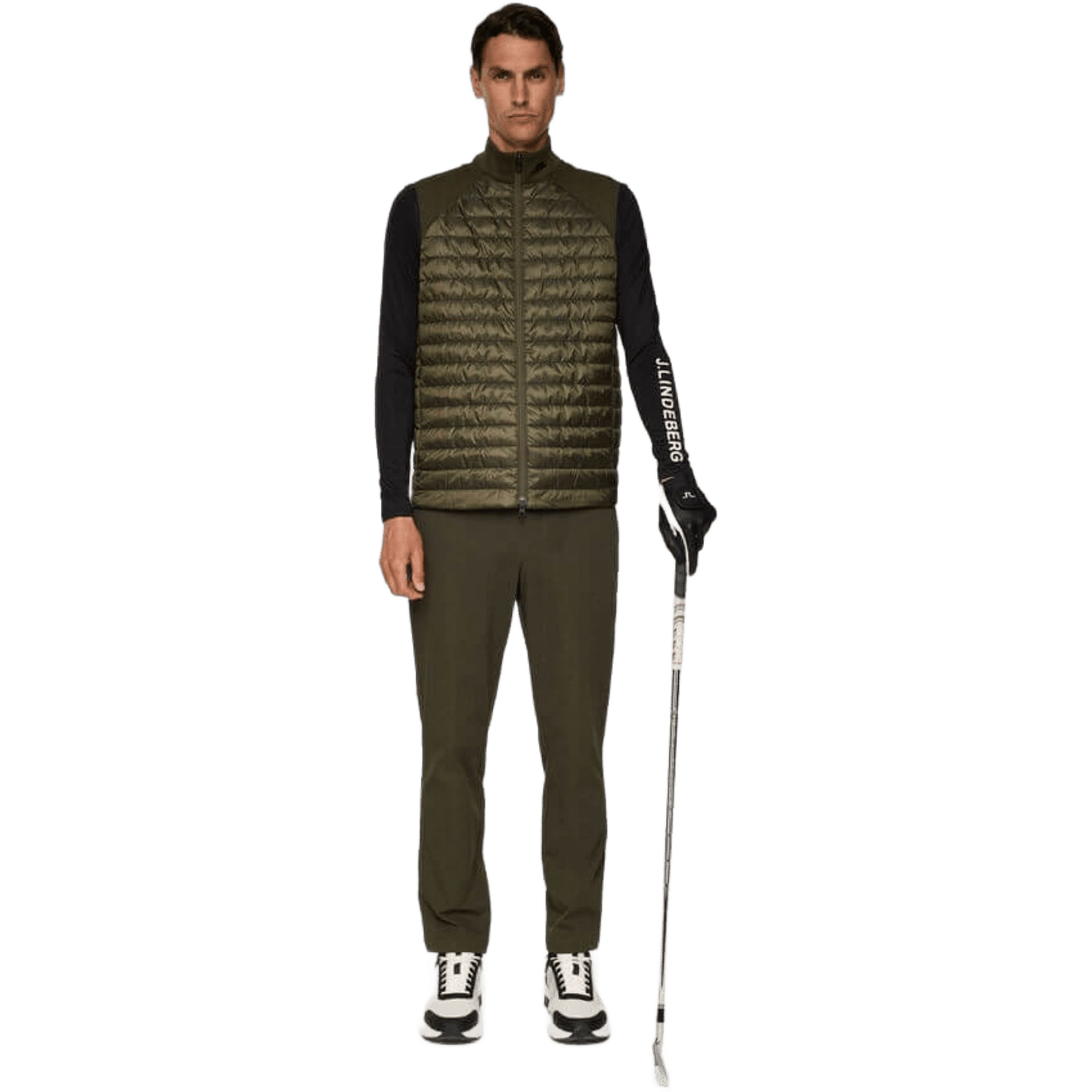 J. Lindeberg Hayden Quilt Hybrid Weste Herren