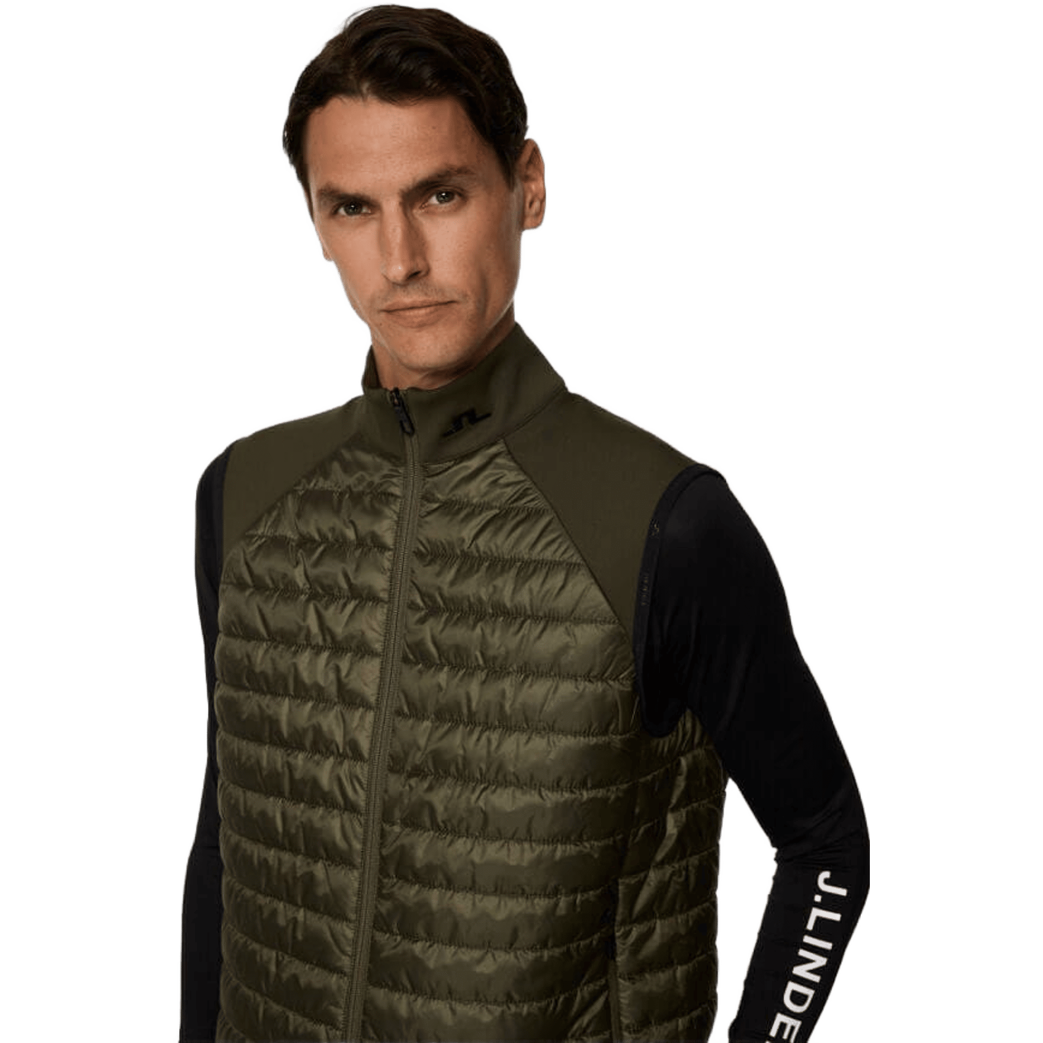 J. Lindeberg Hayden Quilt Hybrid Weste Herren