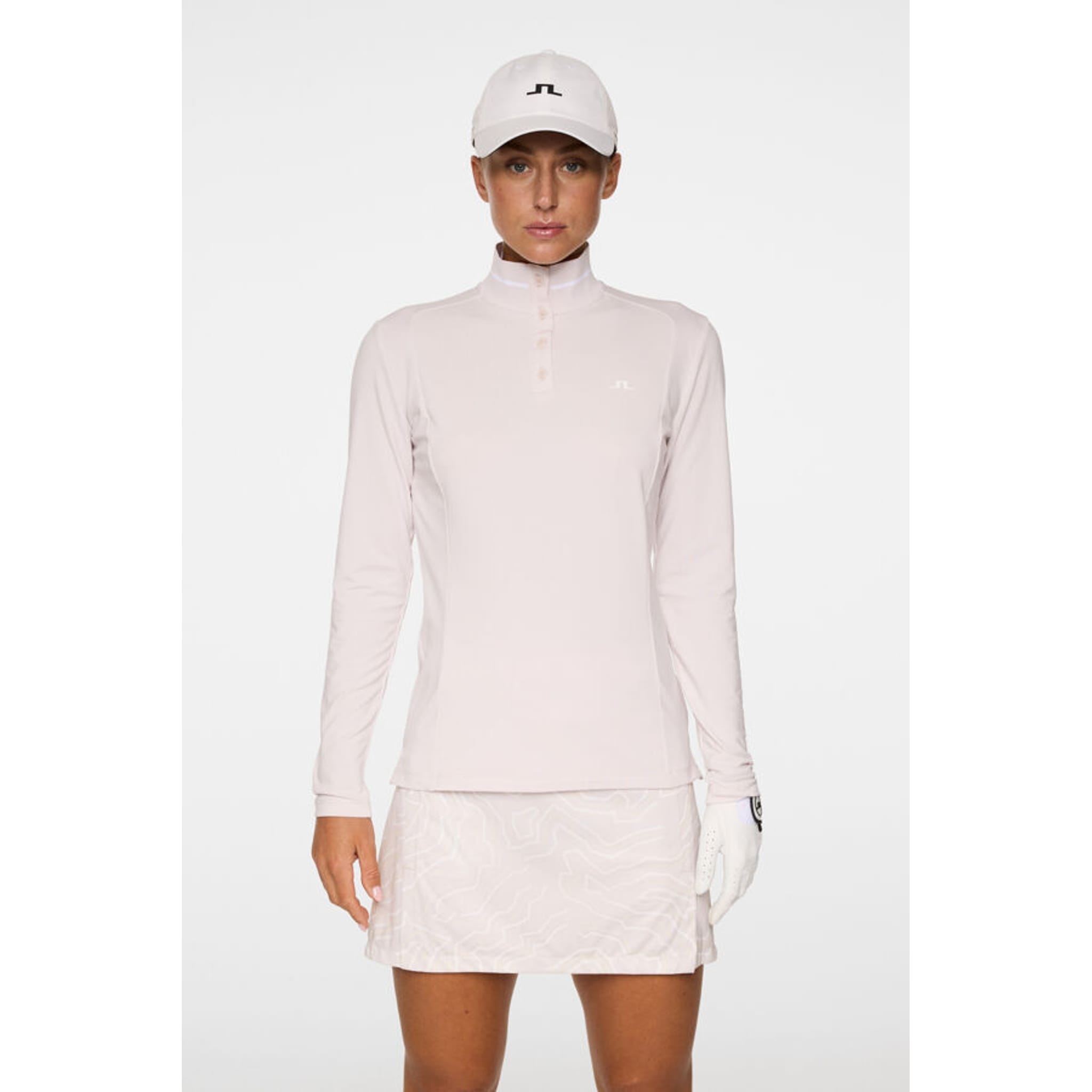 J. Lindeberg Hertta Longsleeve Polo Damen