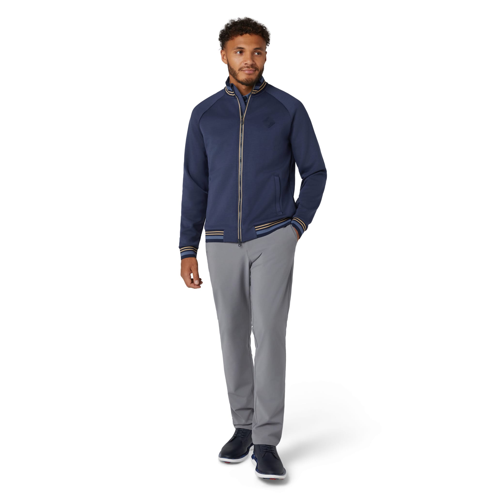 Original Penguin Pete's Original Knit Track Jacke Herren