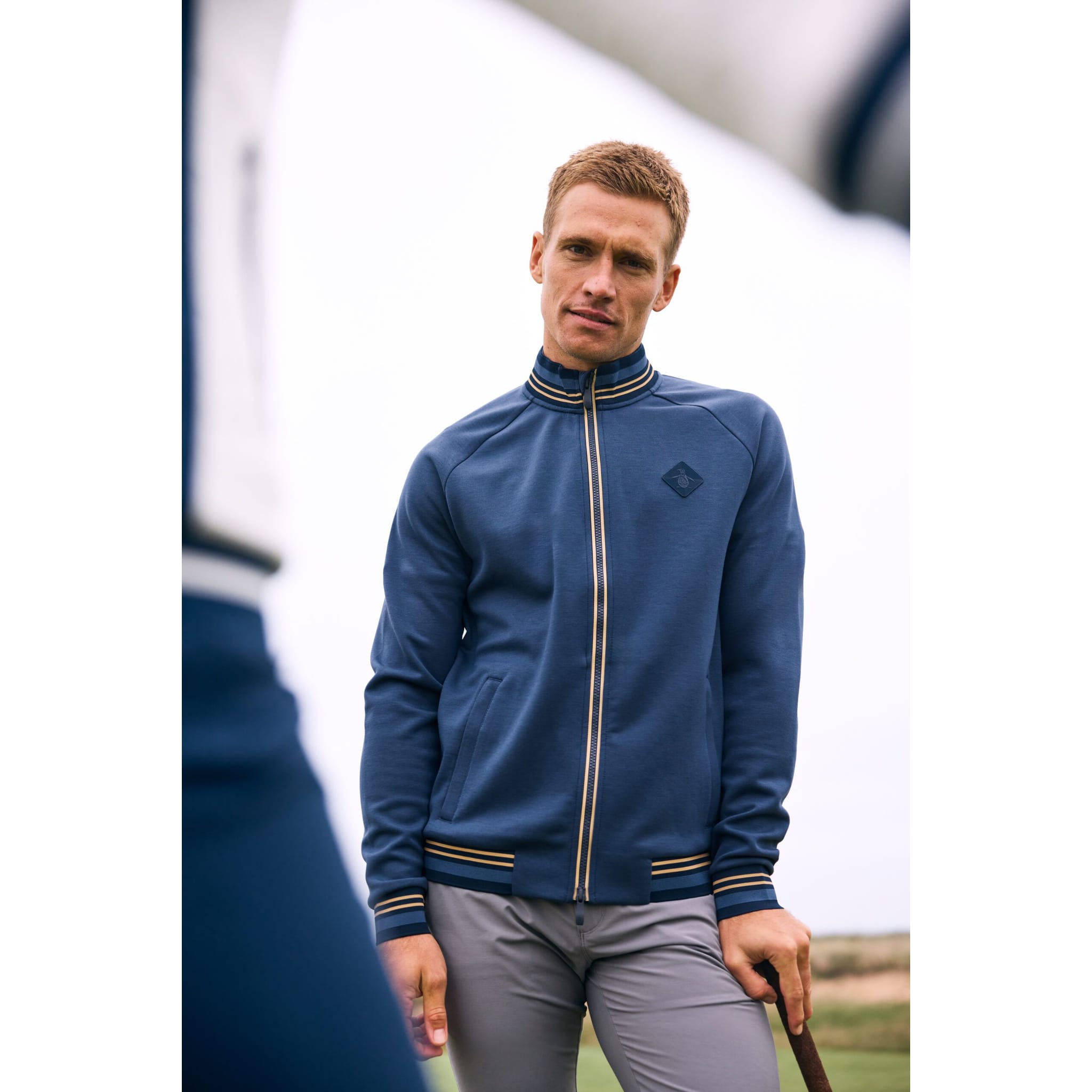 Original Penguin Pete's Original Knit Track Jacke Herren