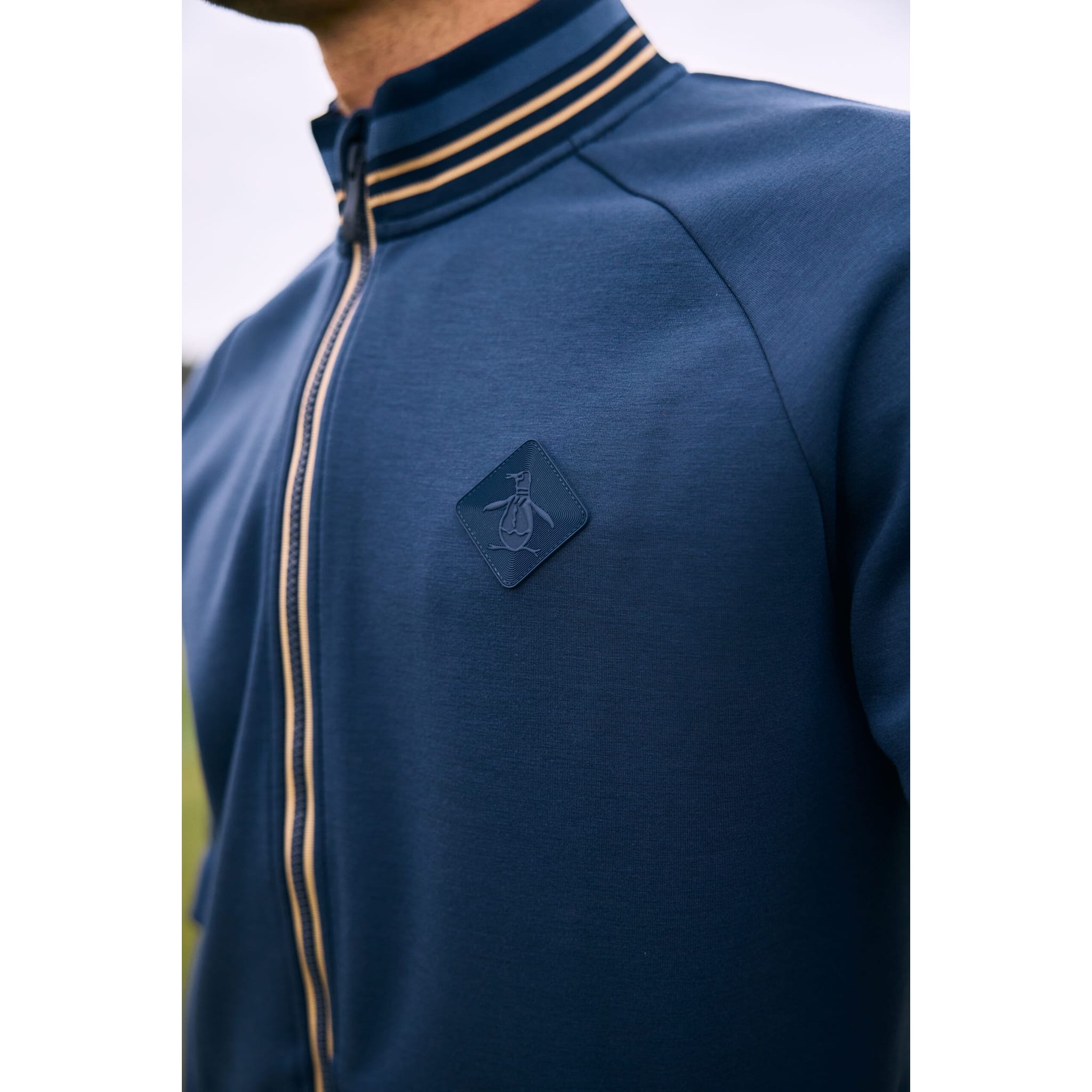 Original Penguin Pete's Original Knit Track Jacke Herren