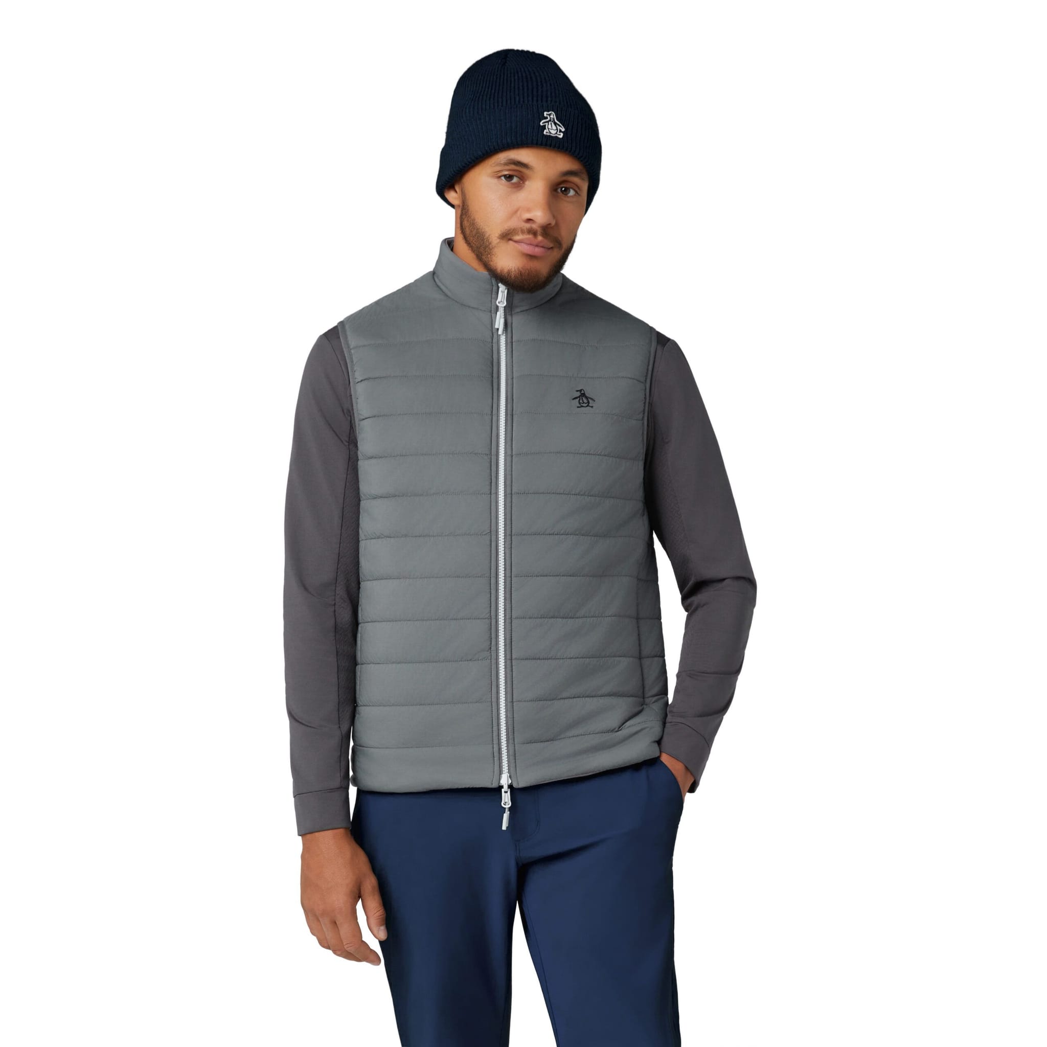 Original Penguin Reversible Insulated Weste Herren