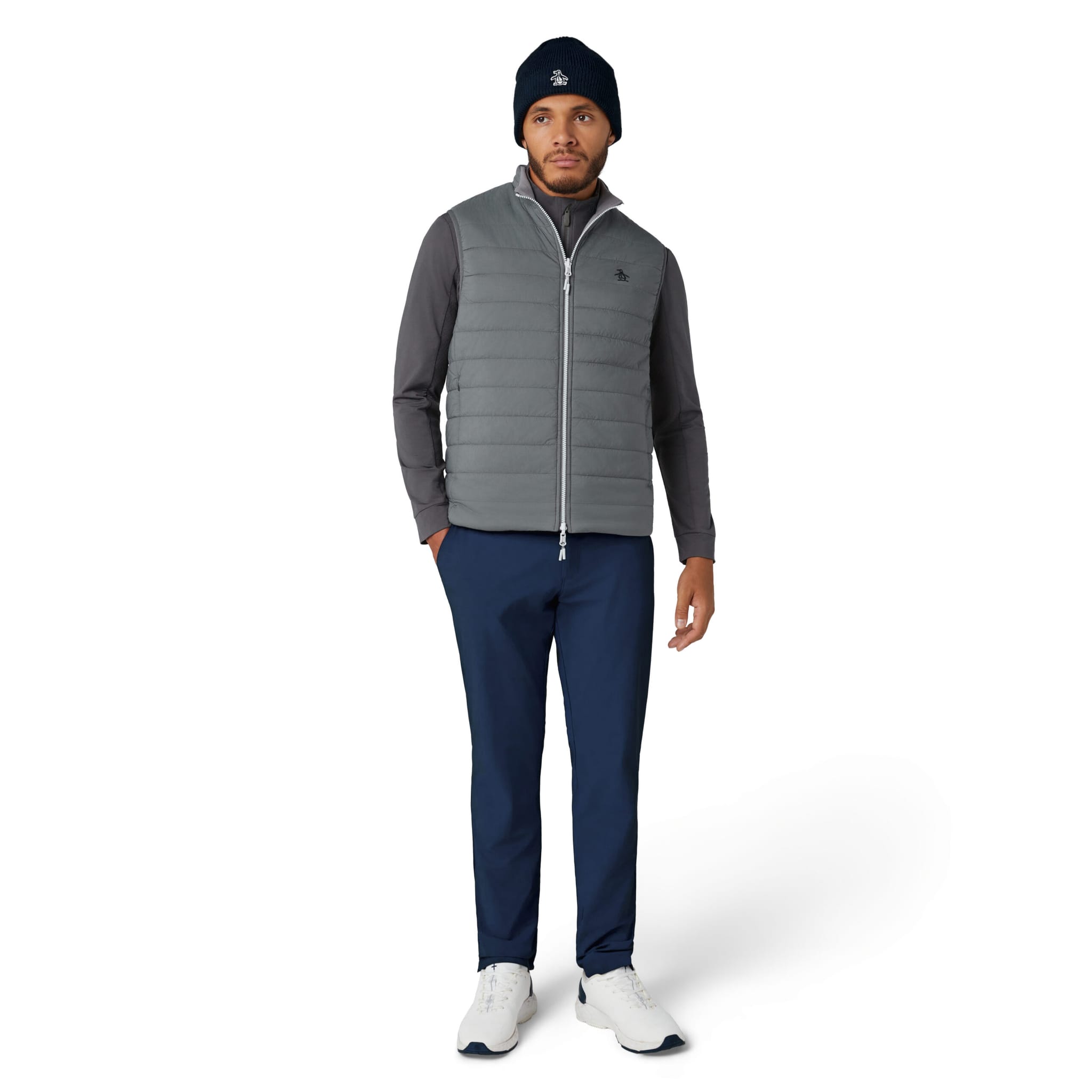 Original Penguin Reversible Insulated Weste Herren