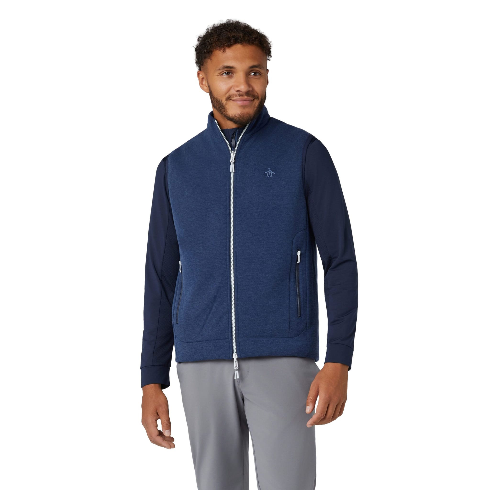Original Penguin Reversible Insulated Weste Herren
