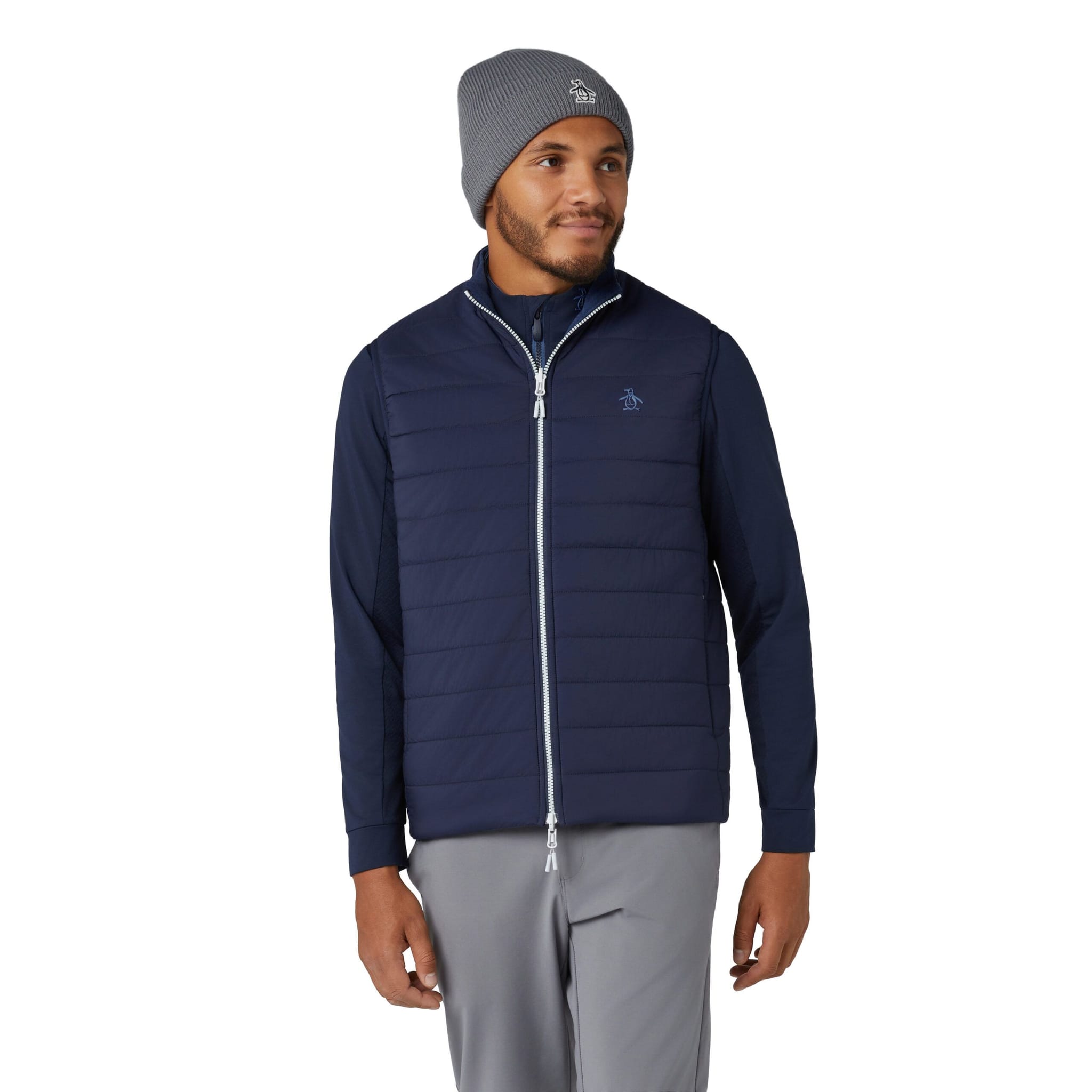 Original Penguin Reversible Insulated Weste Herren