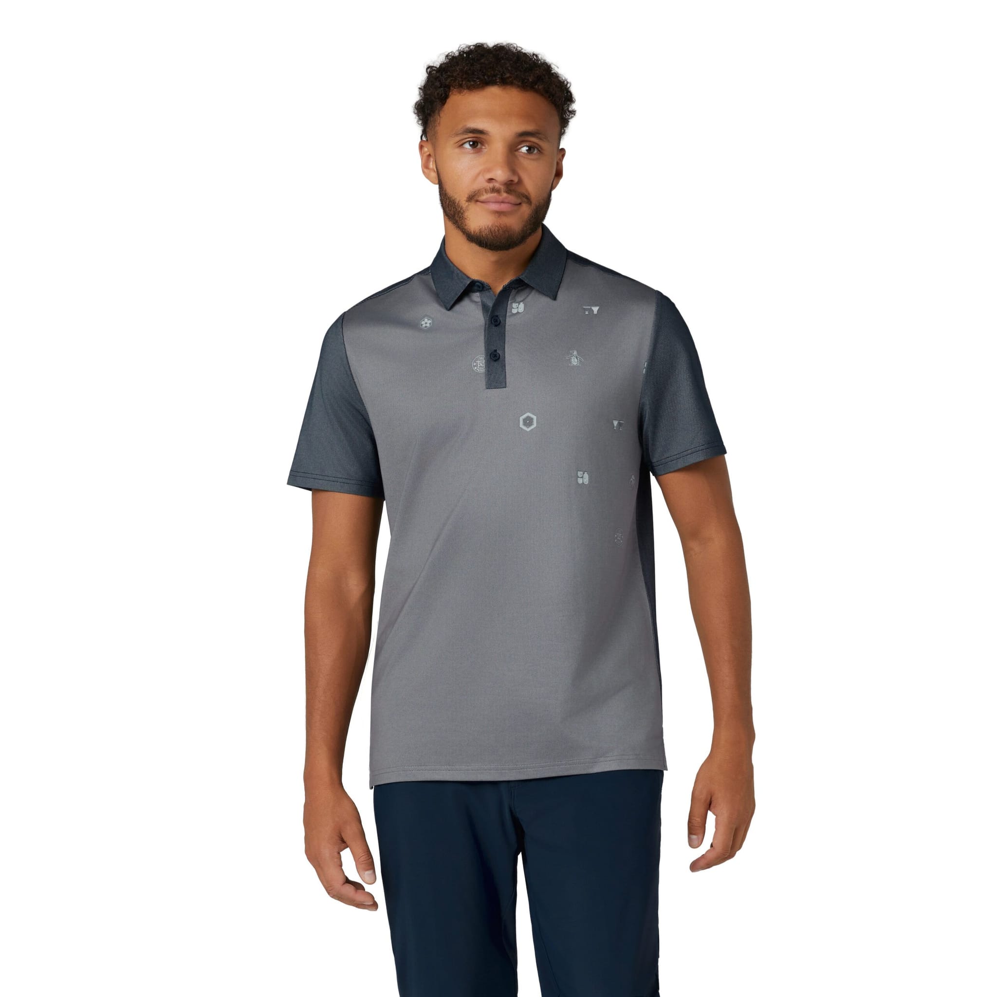 Original Penguin Pete's 50's Block Polo Herren